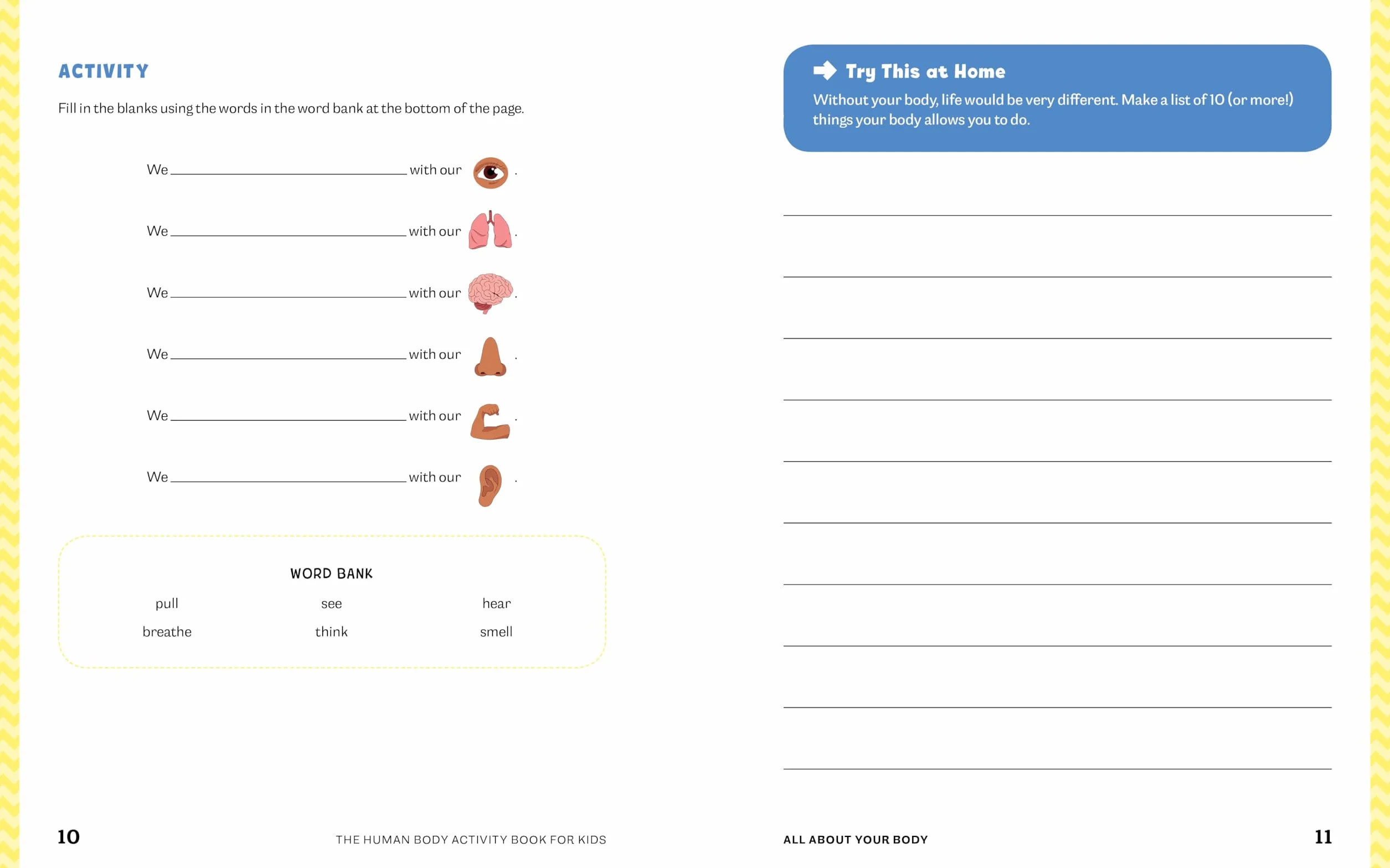 Human Body Activity Book for Kids: Hands-On Fun for Grades K-3