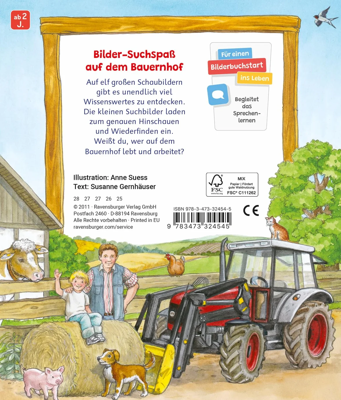 Sachen suchen: Auf dem Bauernhof - Wimmelbuch ab 2 Jahren