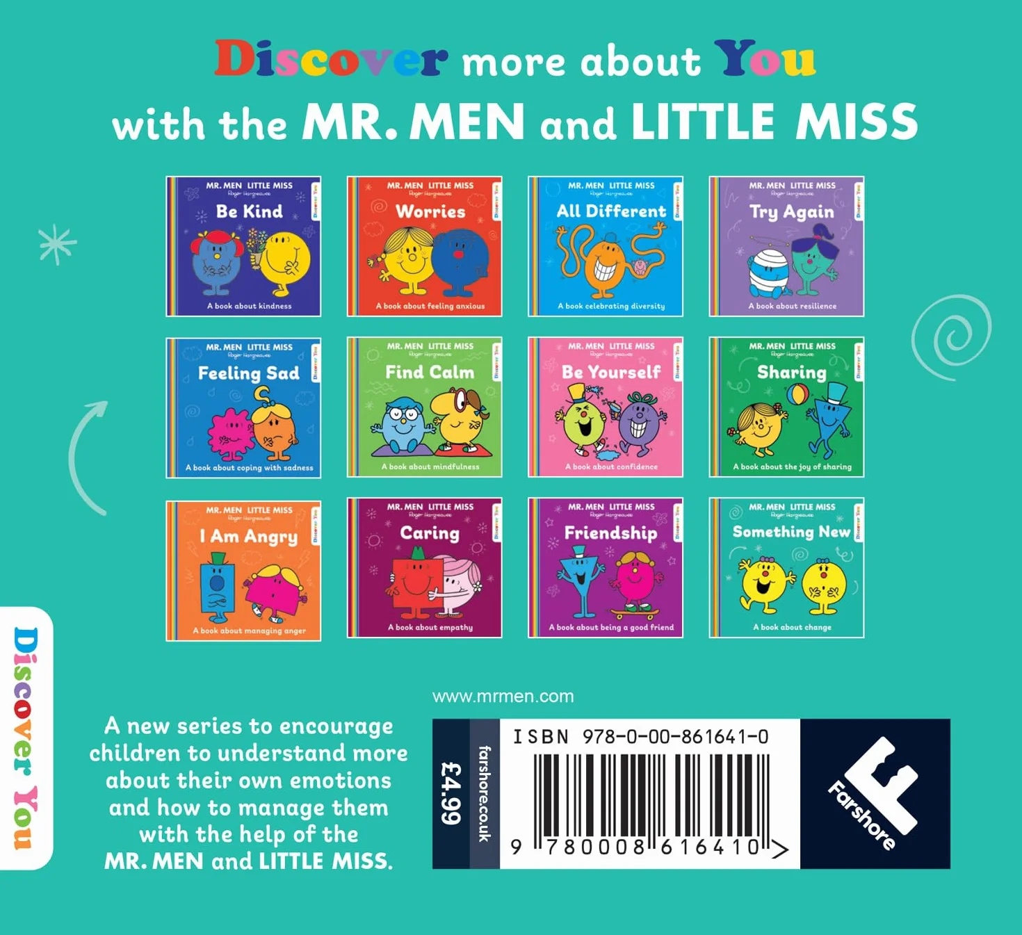 Mr Men Little Miss: Something New: A New Book for 2024 about Coping with Change from the Classic Illustrated Children’s Series about Feelings