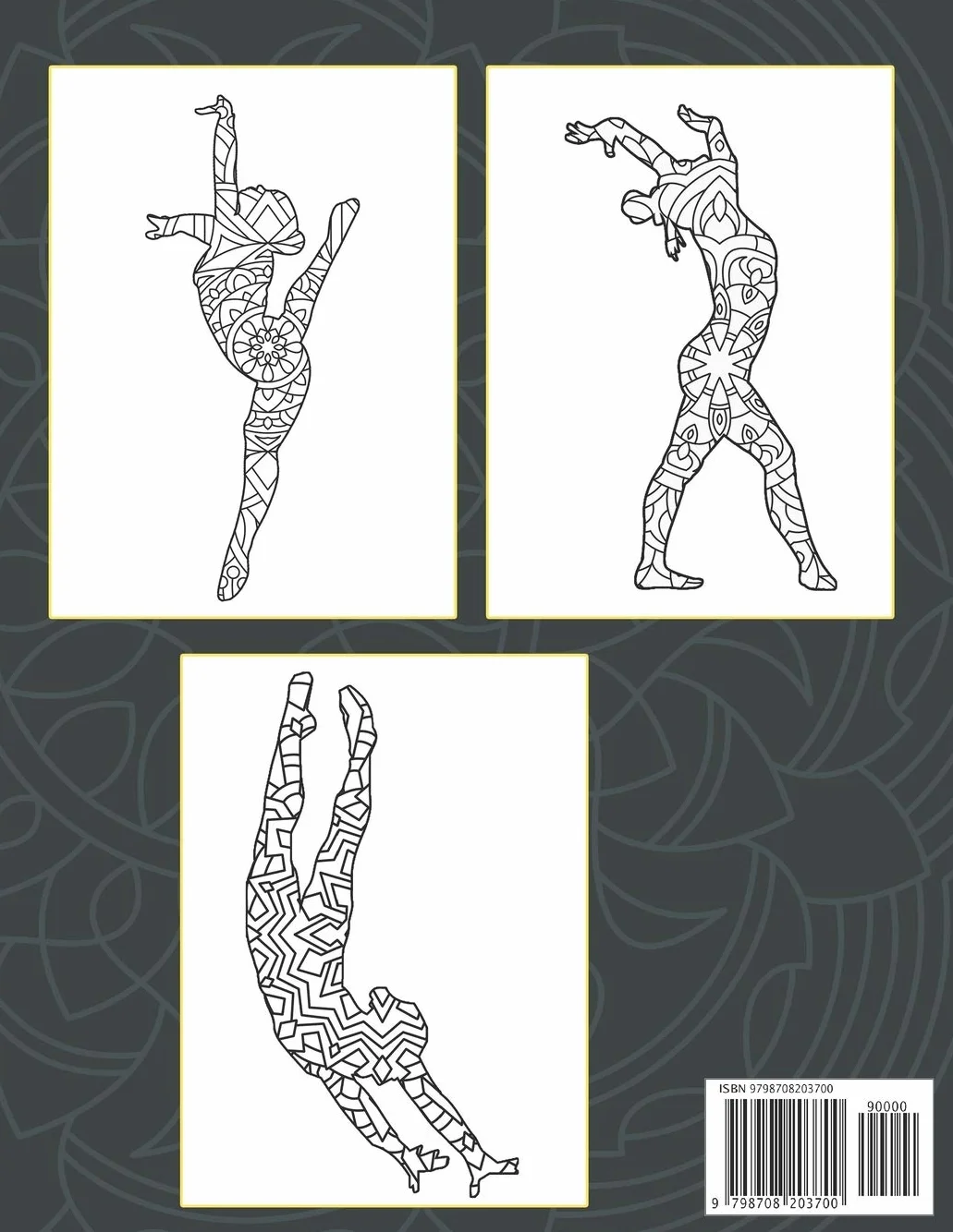 Gymnastics Coloring Book: A Relaxing Mandala Coloring book | Beautiful Gift For Gymnast Girls And Coach