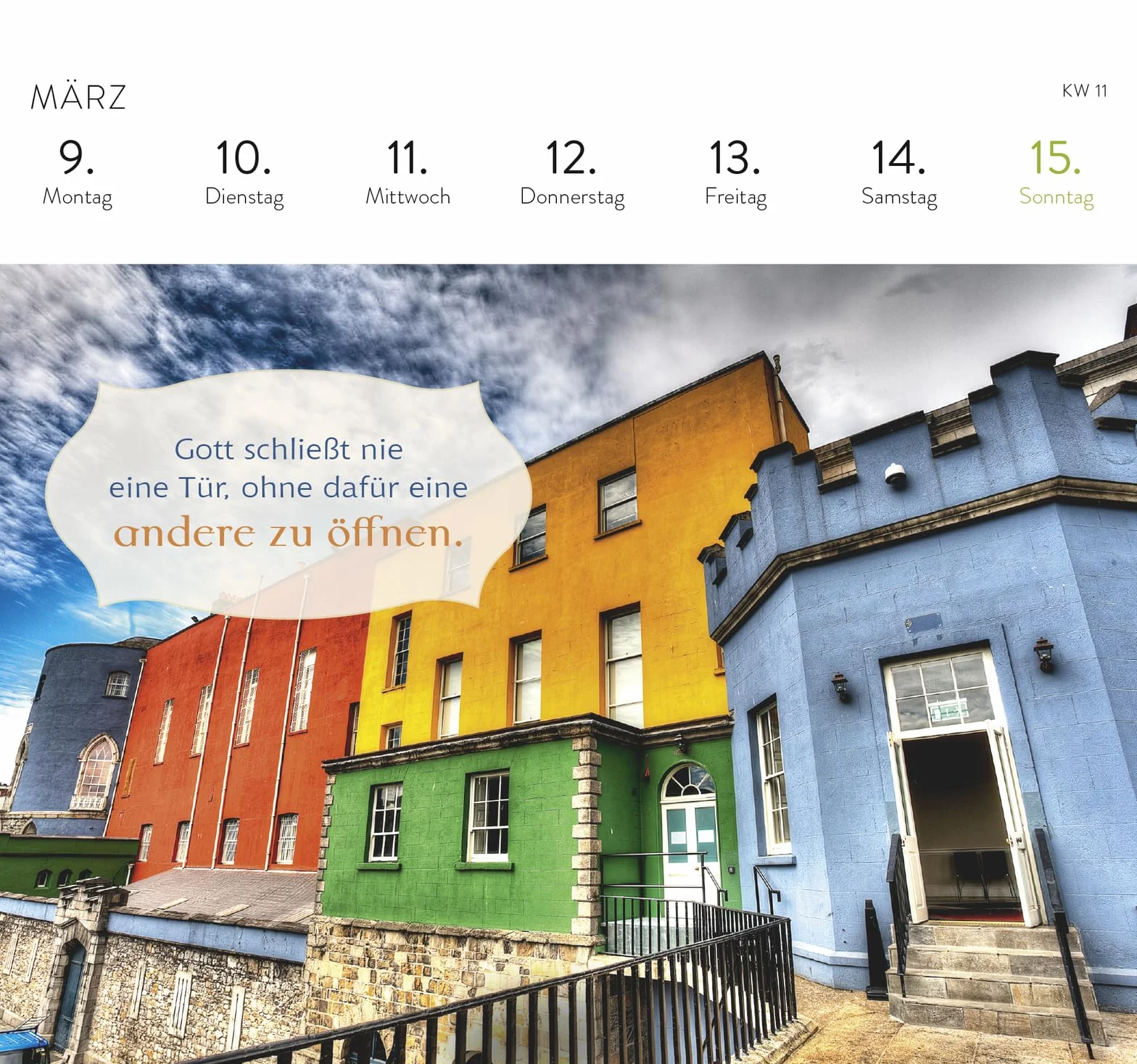 Postkartenkalender 2026: Irische Segenswünsche: Wochenkalender zum Aufstellen, Tischkalender mit Spiralbindung und 53 Postkarten zum Heraustrennen