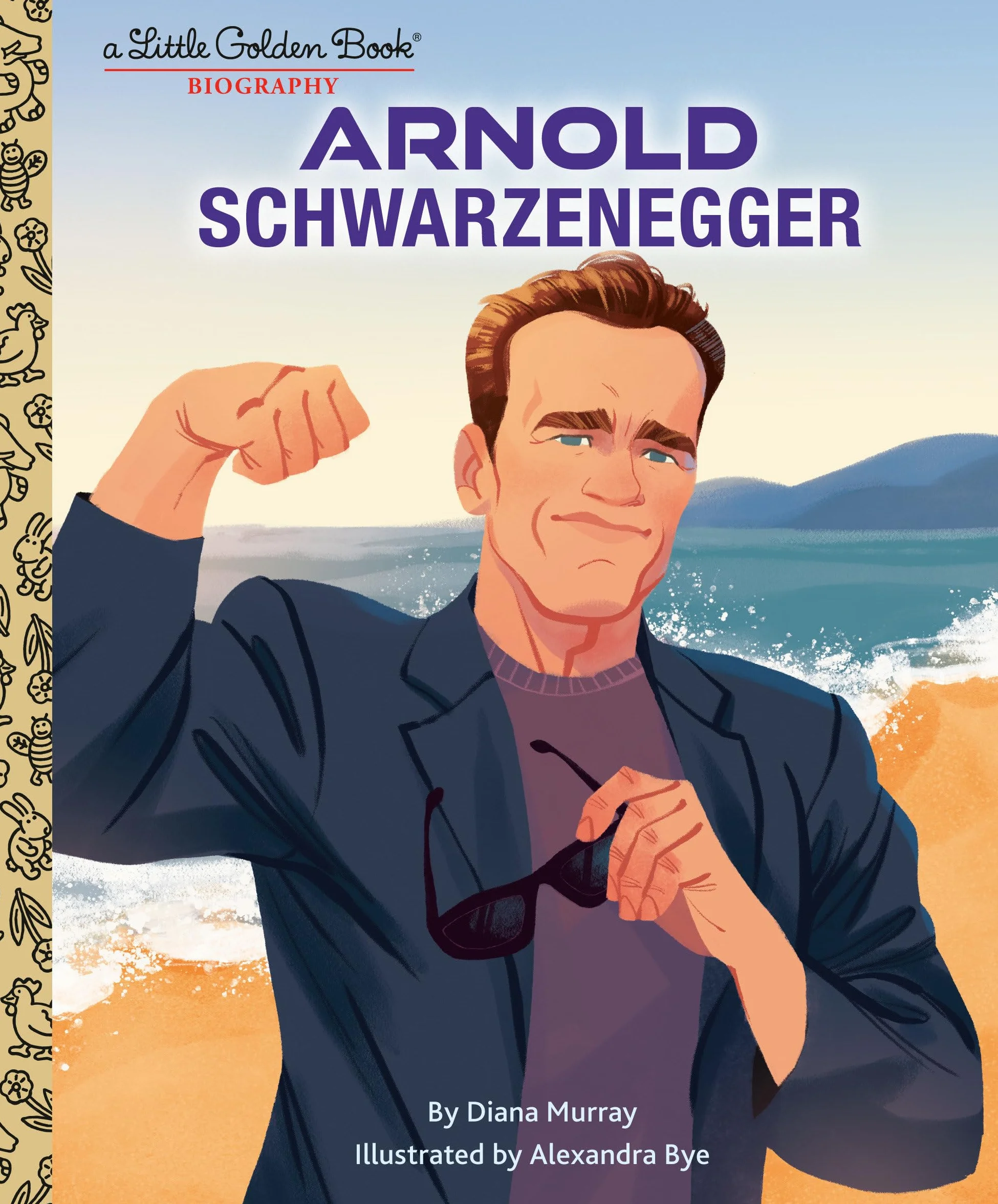 Arnold Schwarzenegger: A Little Golden Book Biography