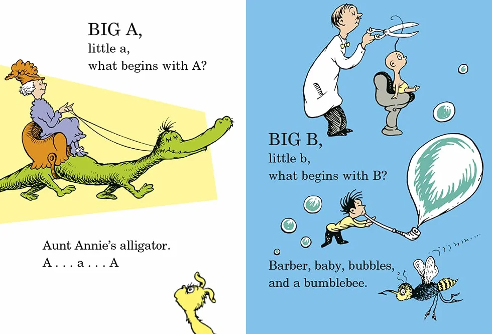 Dr. Seuss's ABC: An Amazing Alphabet Book!