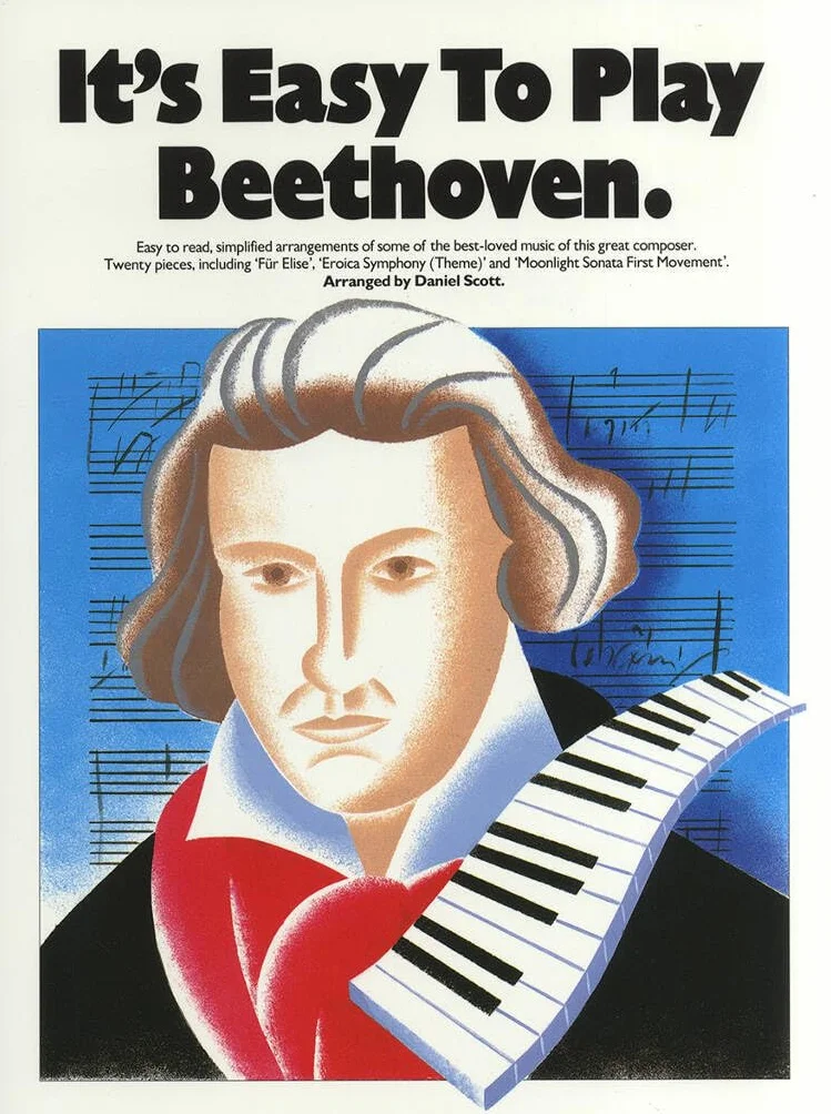 It's easy to play beethoven piano