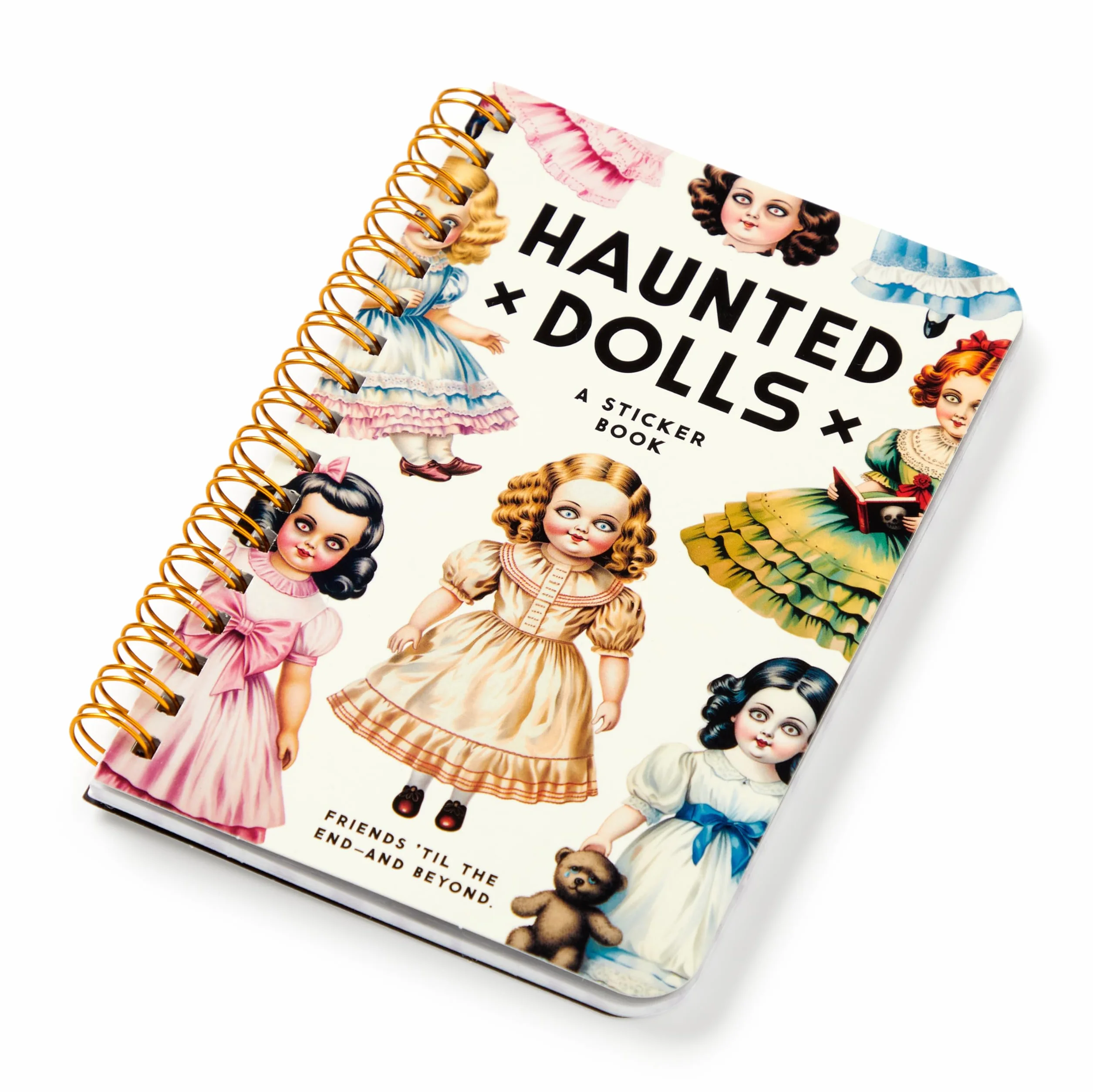 Haunted Dolls Sticker Book