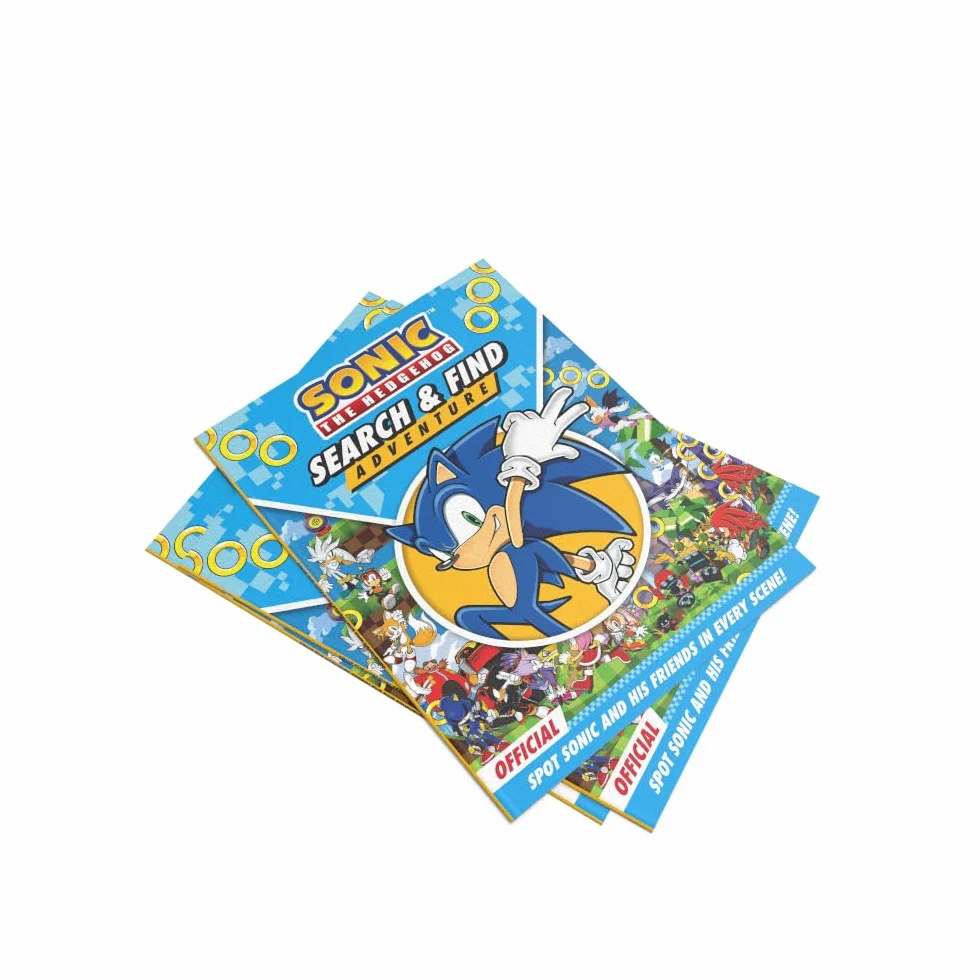Sonic the Hedgehog Sticker Quest: Sonic vs Shadow: Sticker Activity Book packed with puzzles and over 200 stickers! Perfect for fans of the games, movies and TV shows