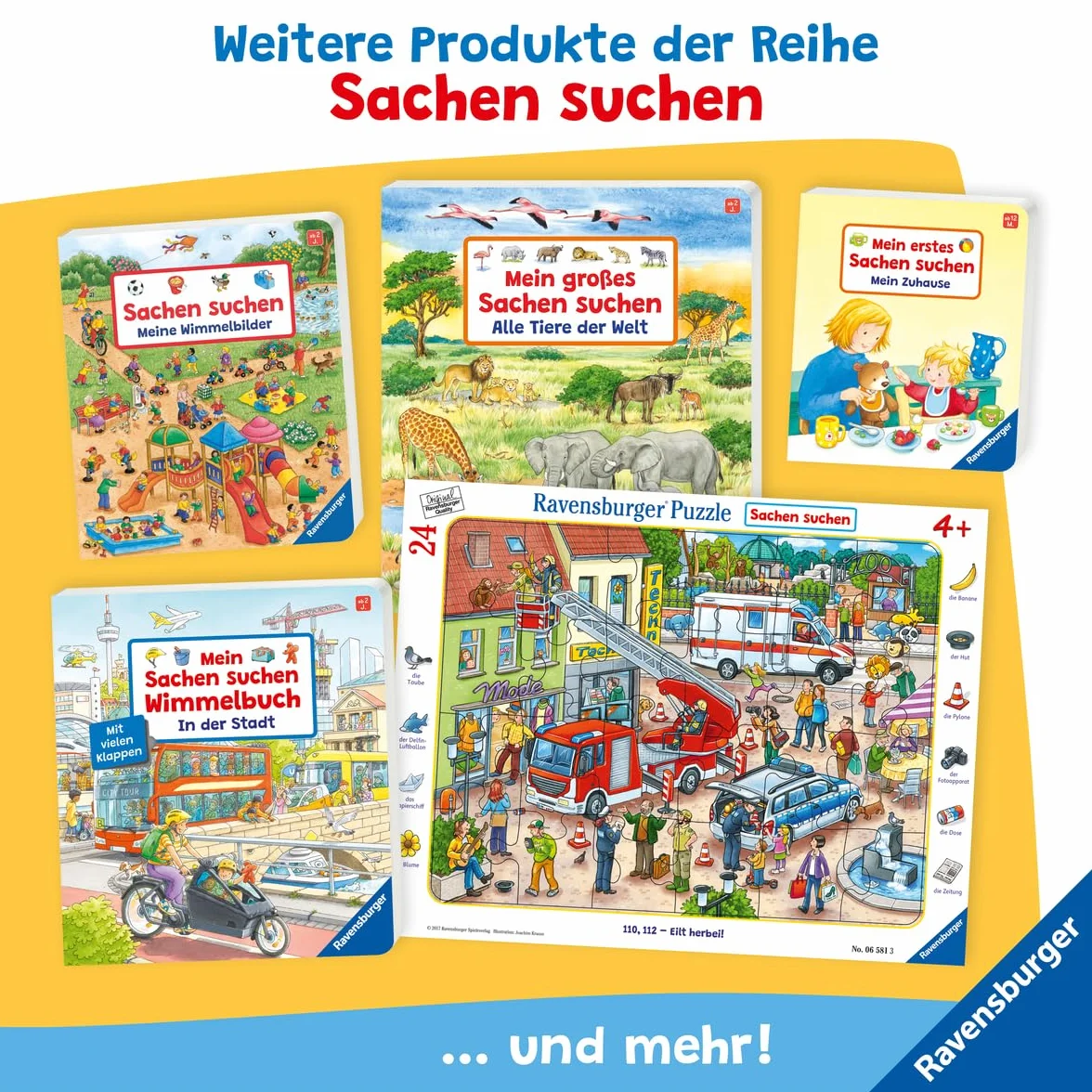 Sachen suchen: Auf dem Bauernhof - Wimmelbuch ab 2 Jahren