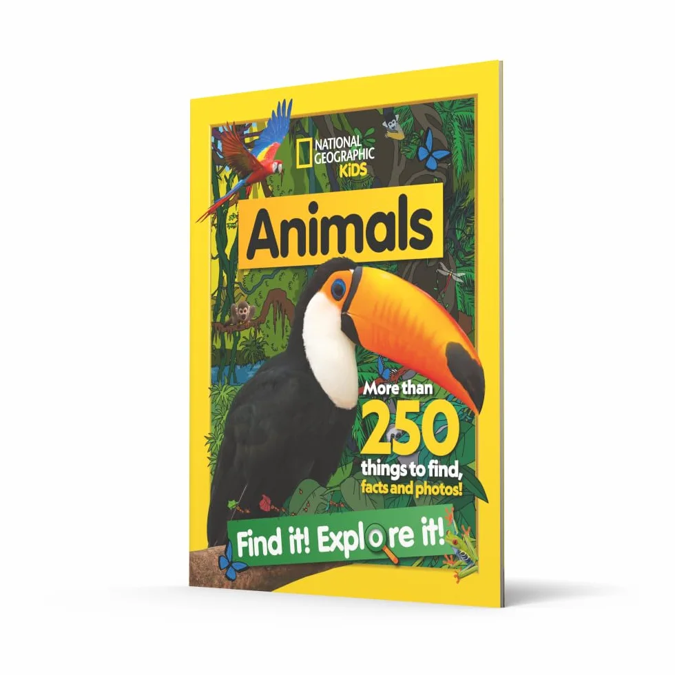 Animals Find it! Explore it!: More than 250 things to find, facts and photos!