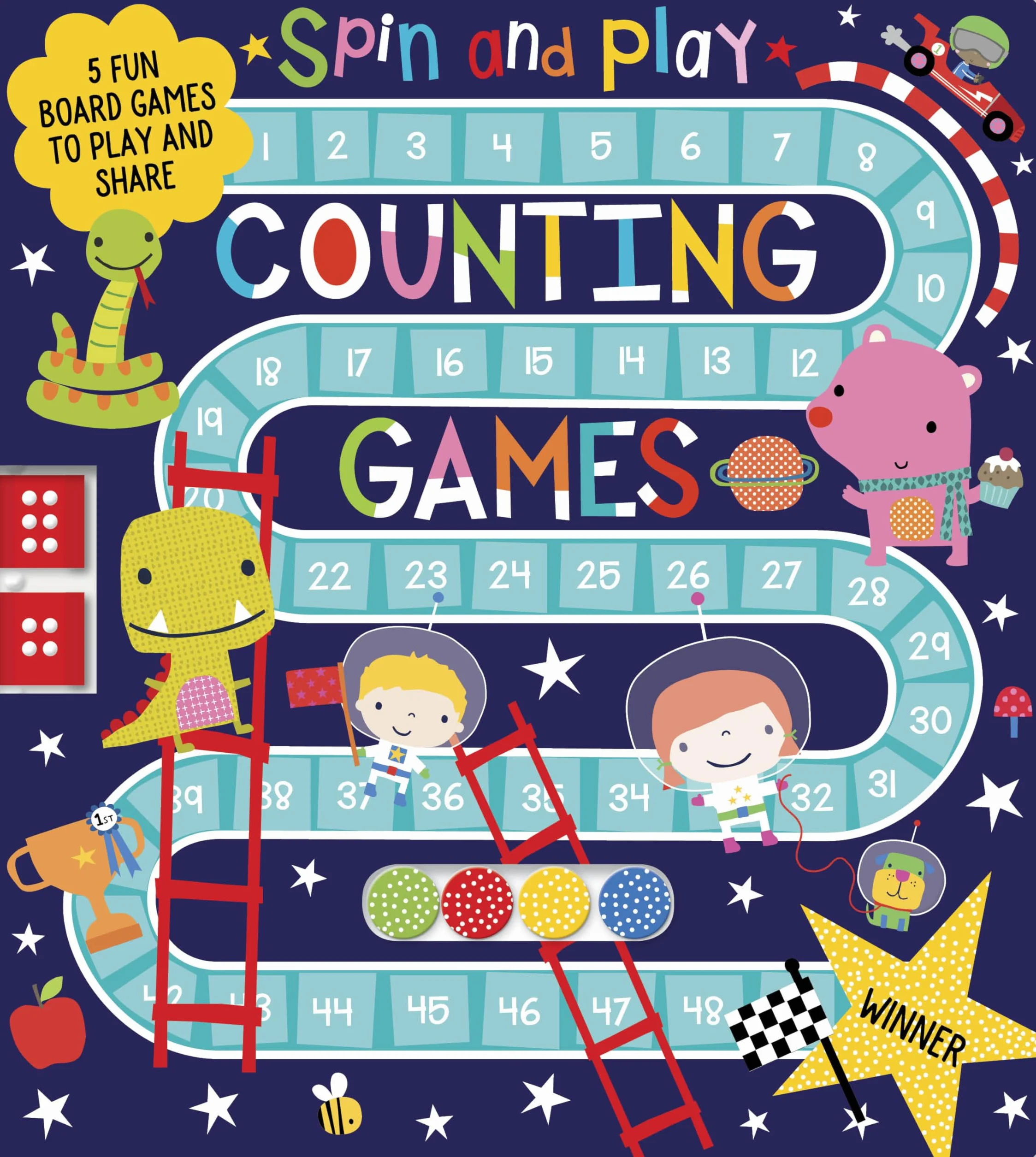 Spin and Play Counting Games