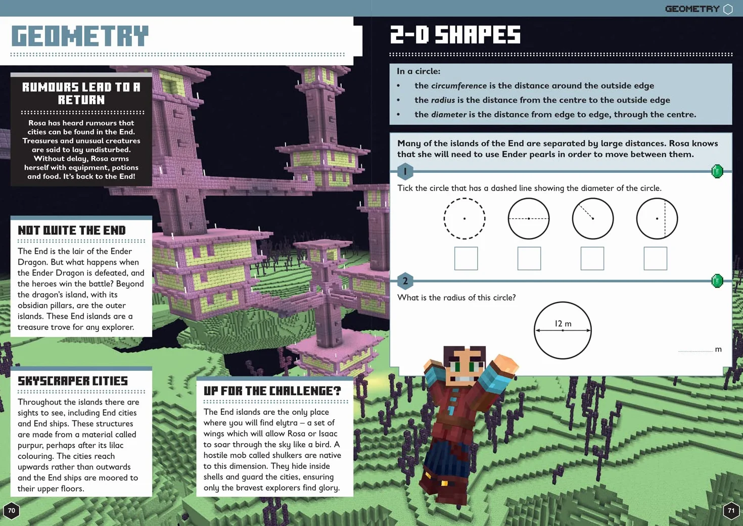 Minecraft Maths Ages 10-11: Official Workbook