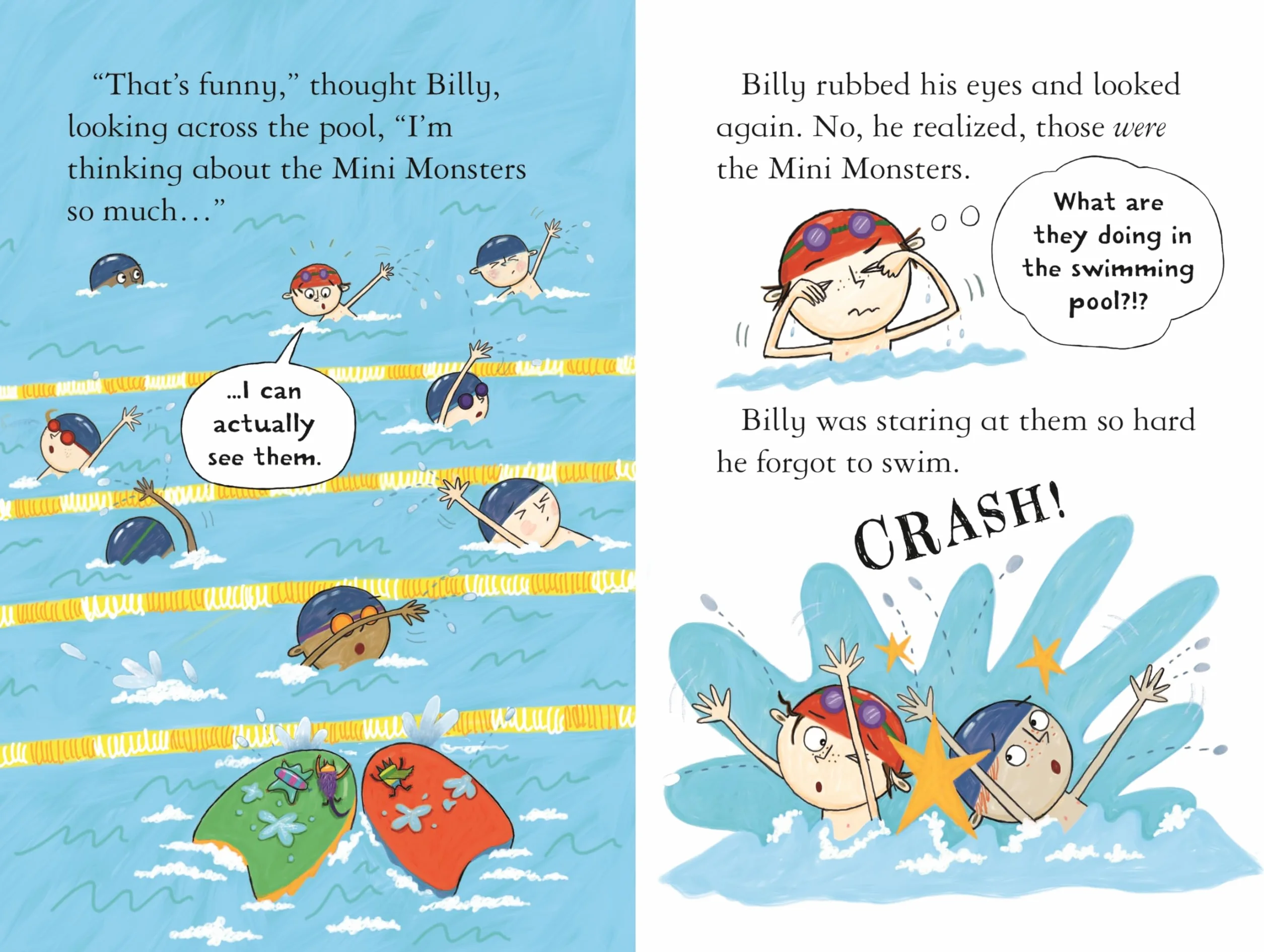 Monsters go Swimming (Billy and the Mini Monsters): 1