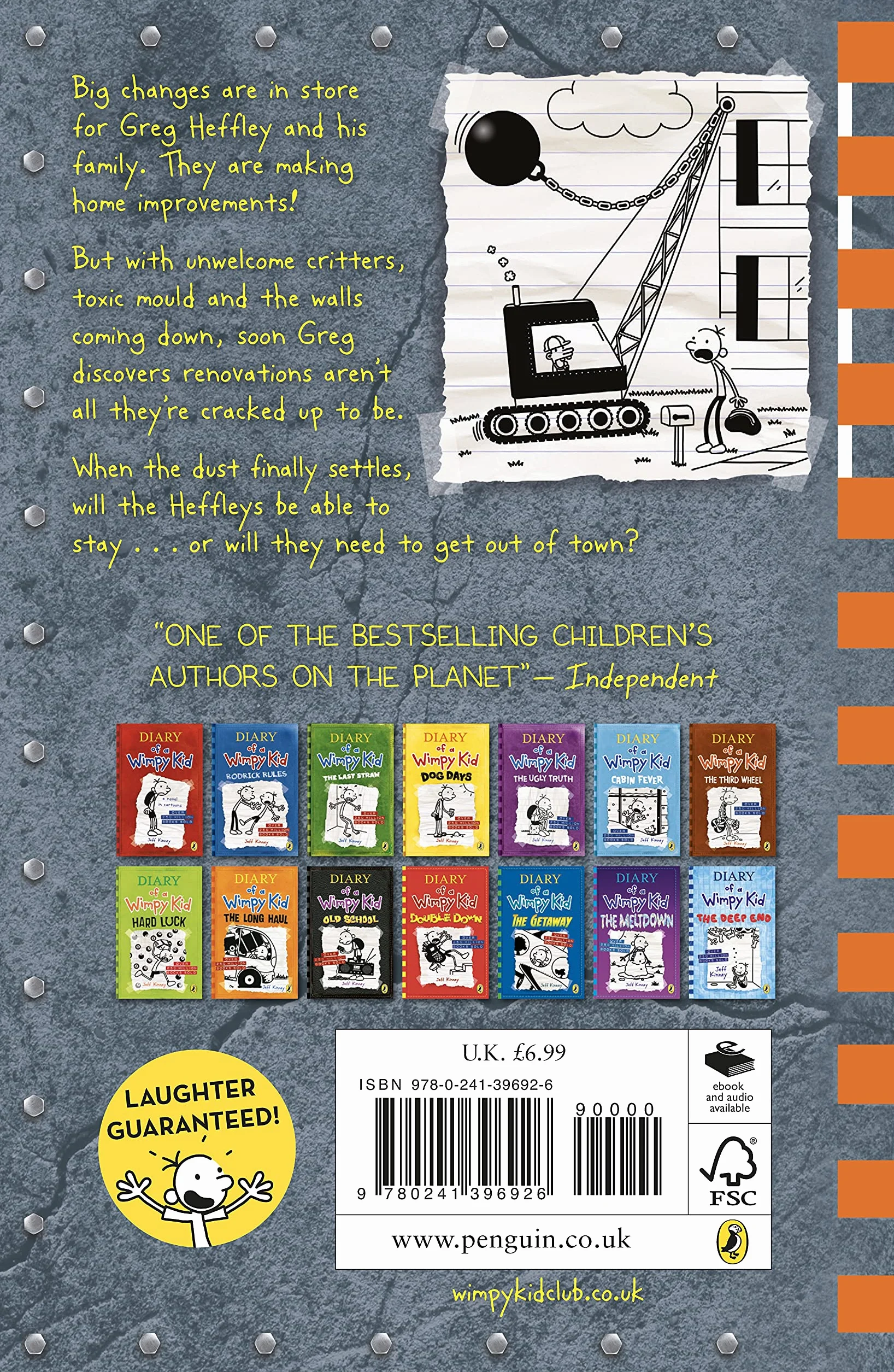 Diary of a Wimpy Kid 14 Wrecking Ball