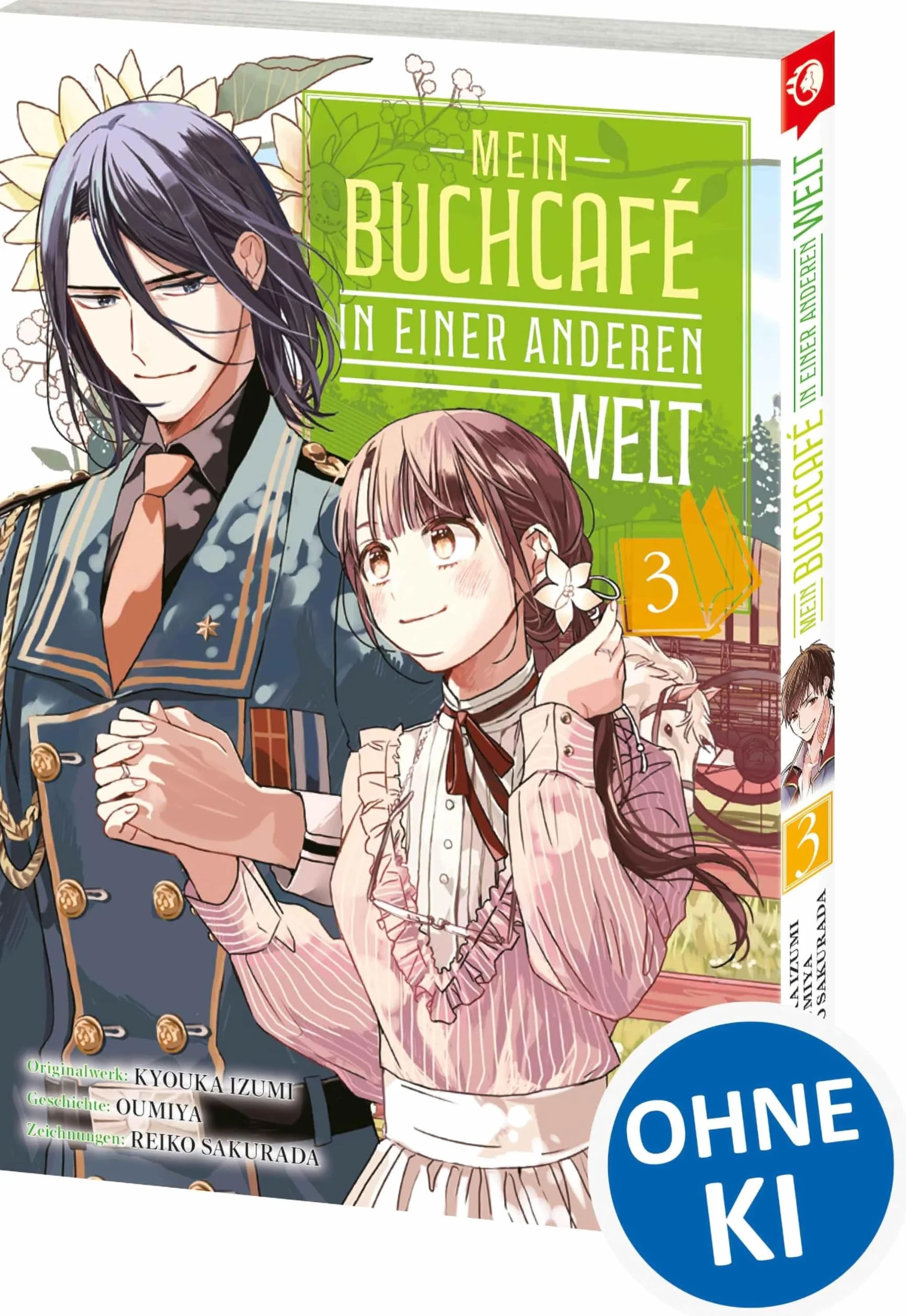 Mein Buchcafé in einer anderen Welt 03: Tauche ein in Tsukinas außergewöhnliches Fantasy-Abenteuer - zauberhaft illustrierter Manga für cozy Lesestunden: 3