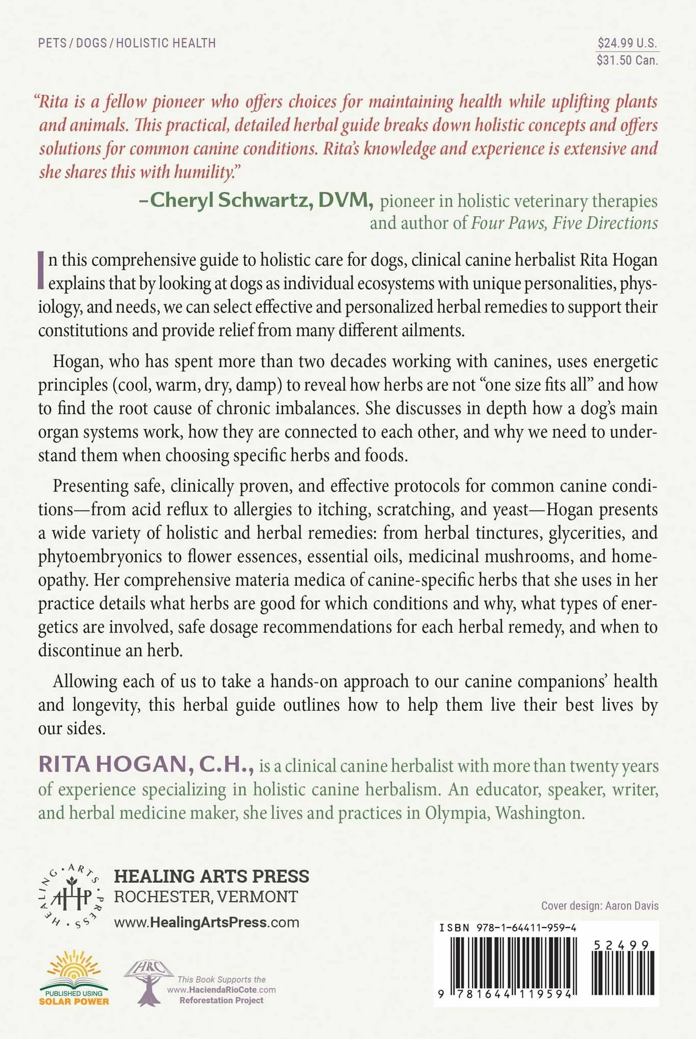 The Herbal Dog: Holistic Canine Herbalism Applications and Practice