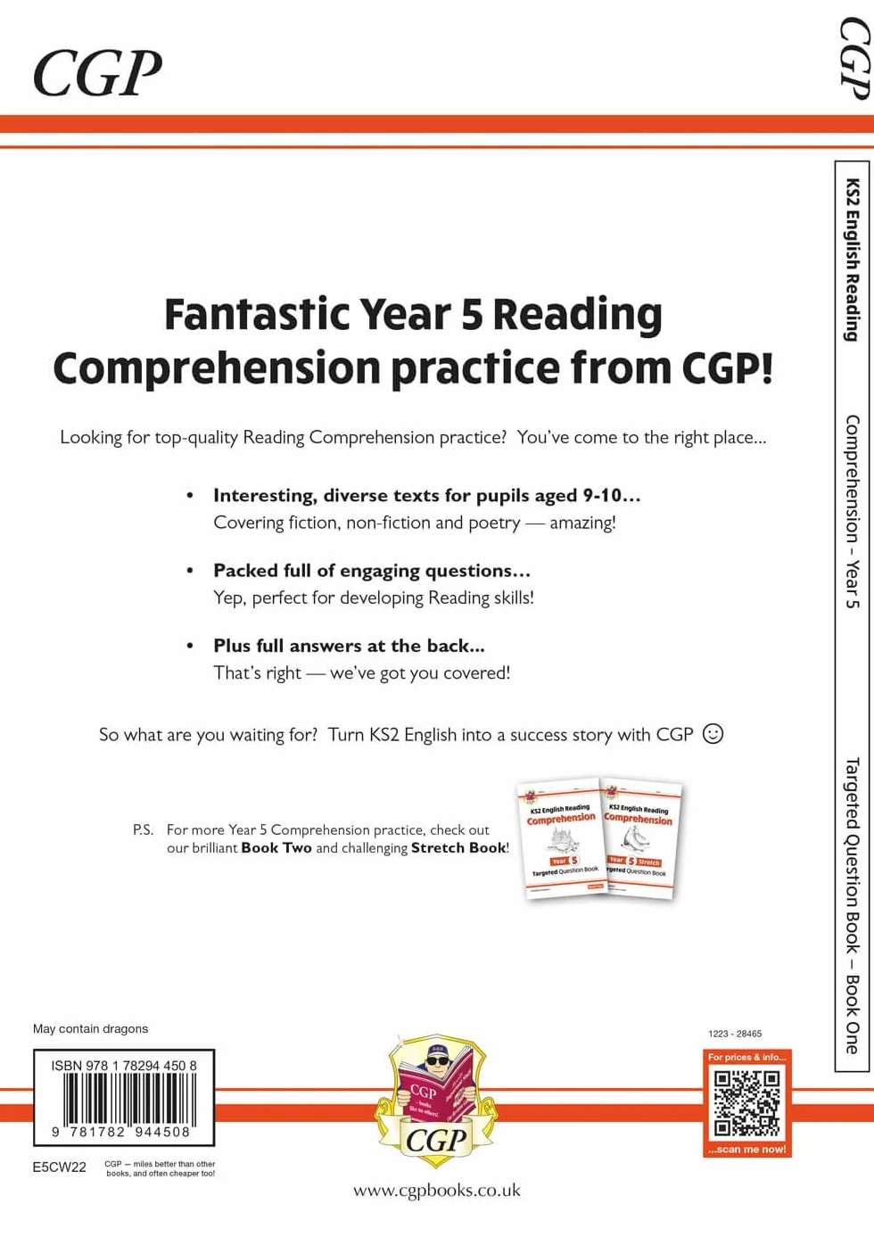 KS2 English Year 5 Reading Comprehension Targeted Question Book - Book 1 (with Answers)