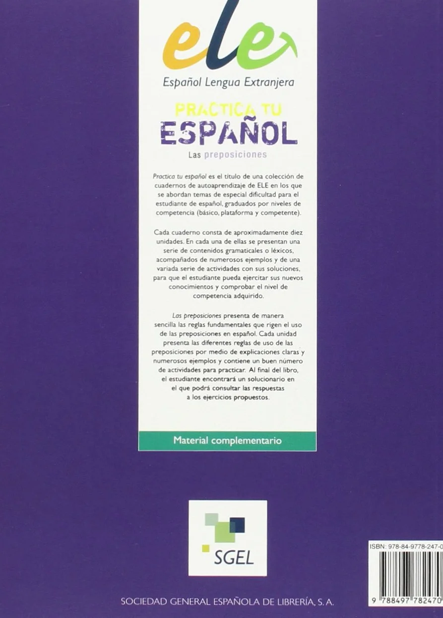 Practica tu español: las preposiciones