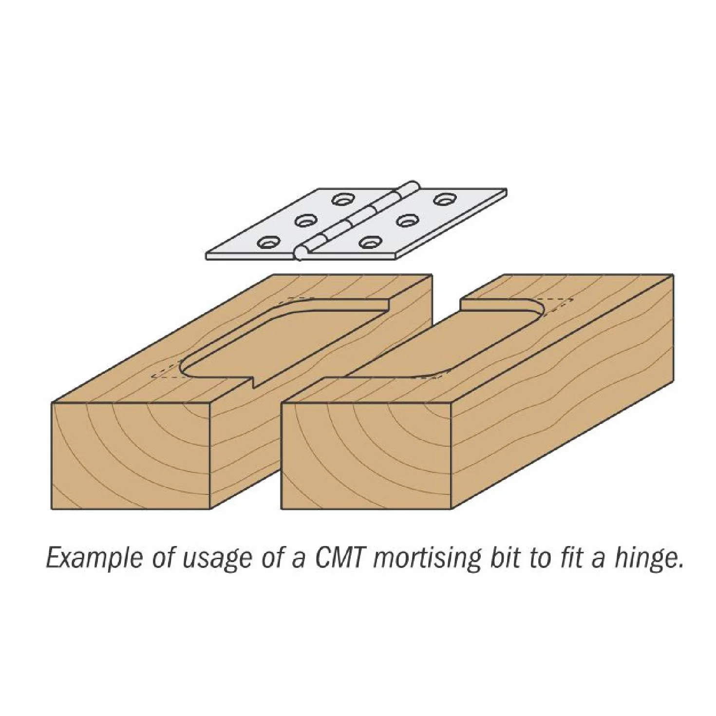 CMT Orange Tools 901.627.11 – truskawka do frezarek HM S 12 D 12,7 x 19