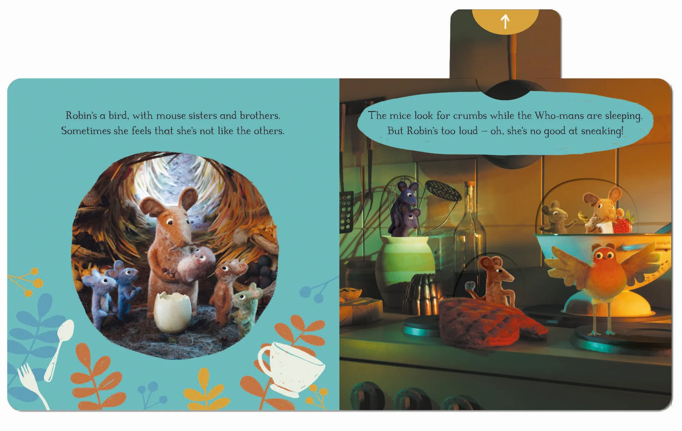 Robin Robin: A Push, Pull and Slide Book