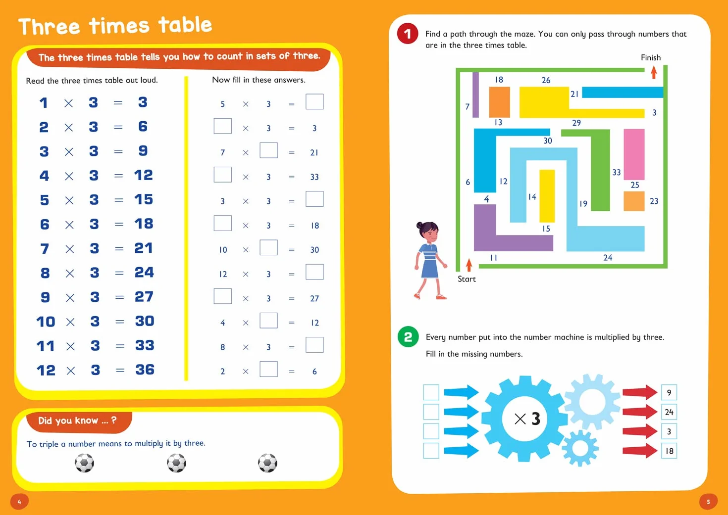 Times Tables Ages 7-11: Ideal for home learning