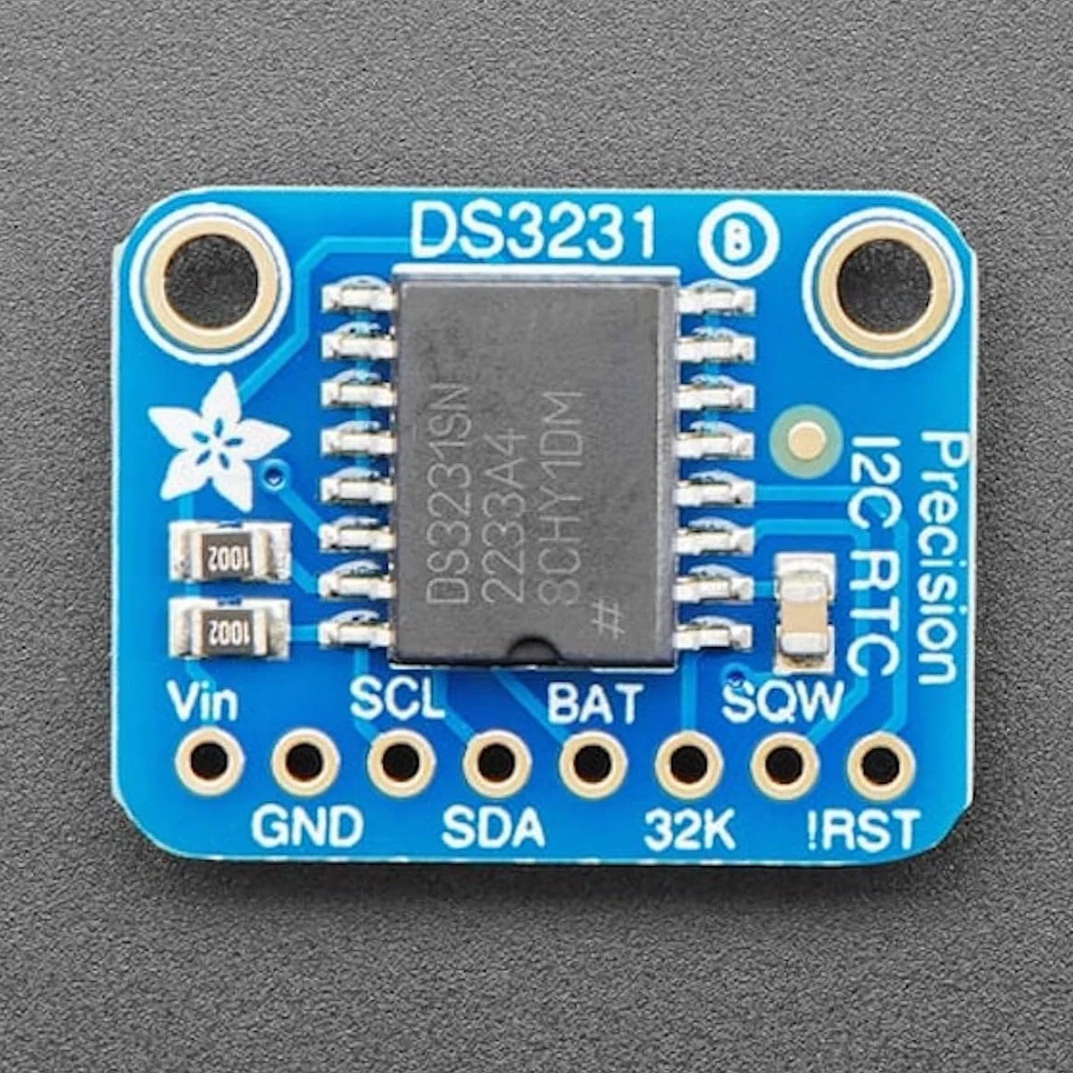 Adafruit RTC dokładny zegar czasu rzeczywistego DS3231