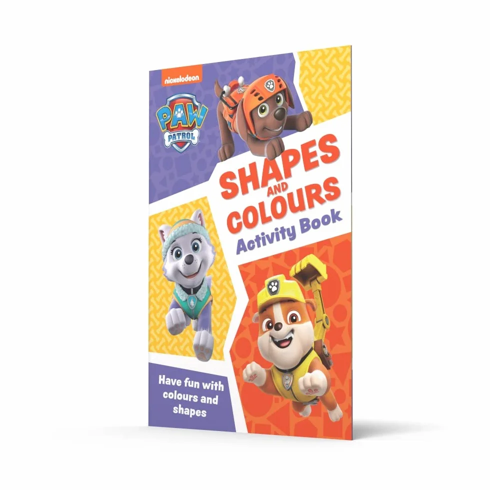 PAW Patrol Shapes and Colours Activity Book: Have fun learning to read, write and count with the PAW Patrol pups