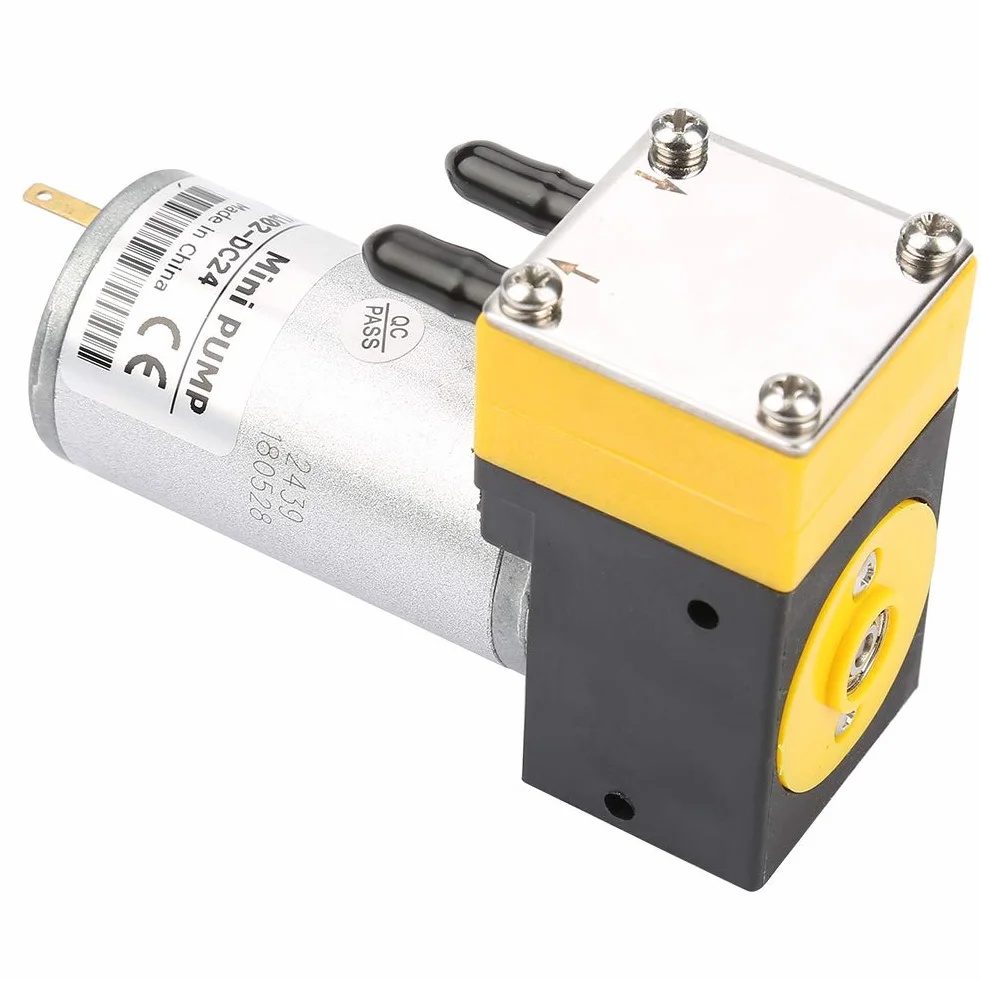 12V 0,4-1L / min mikro-powietrzna pompa próżniowa miniaturowy elektryczny silnik prądu stałego membranowa pompa próżniowa próżniowa samozasysająca pompa wodna do sprzętu ciekłego powietrza