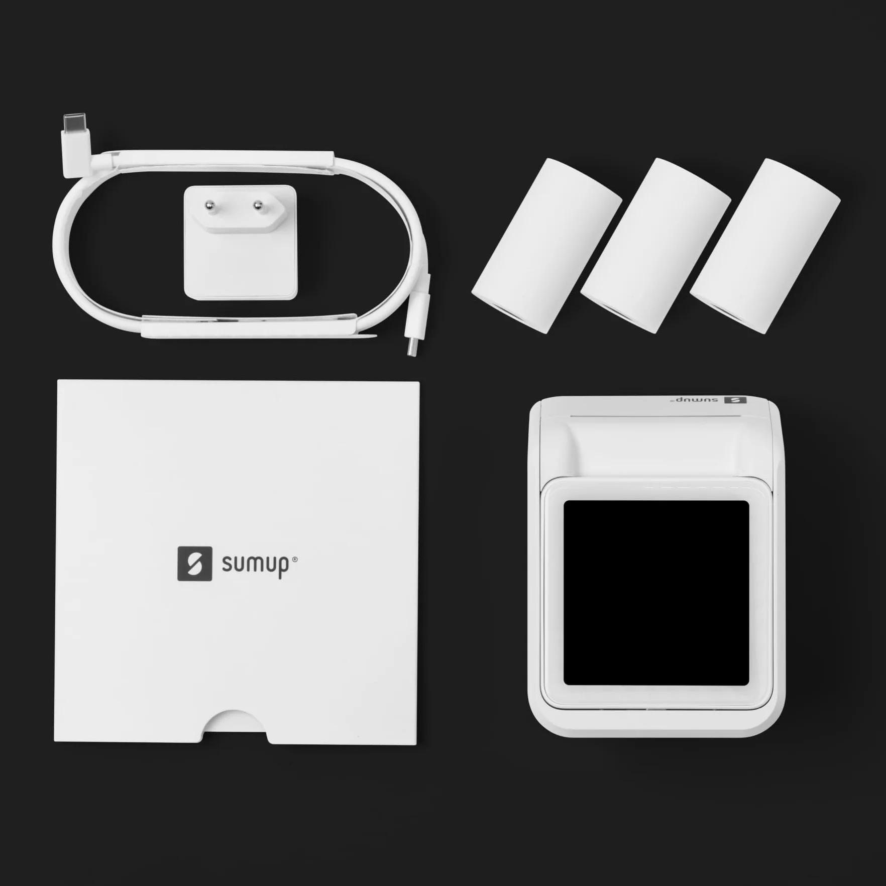 SumUp Solo Smart terminal do kart z drukarką