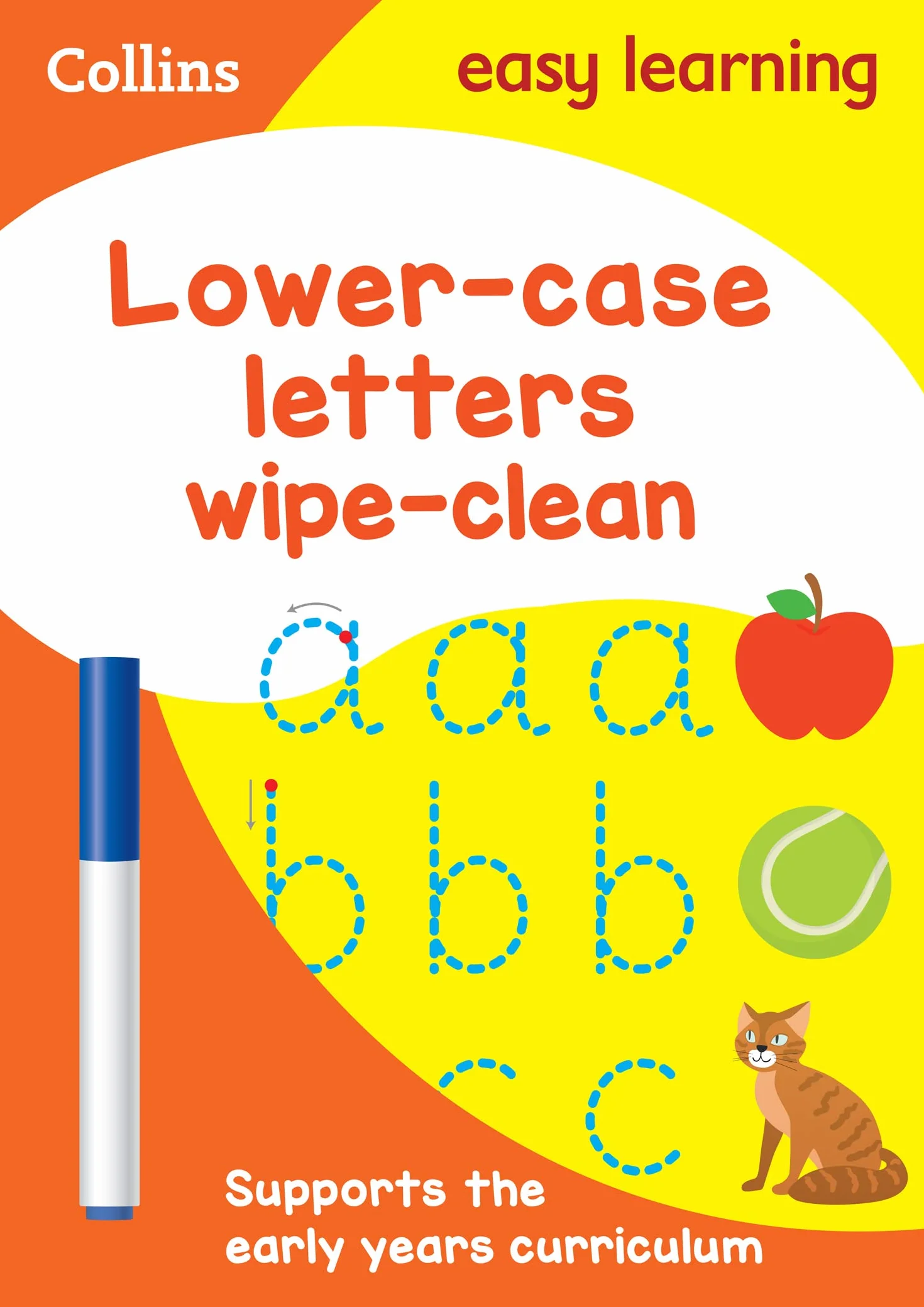 Lower Case Letters Age 3-5 Wipe Clean Activity Book: The ideal home learning resource packed with letter writing practice and early childhood education activities