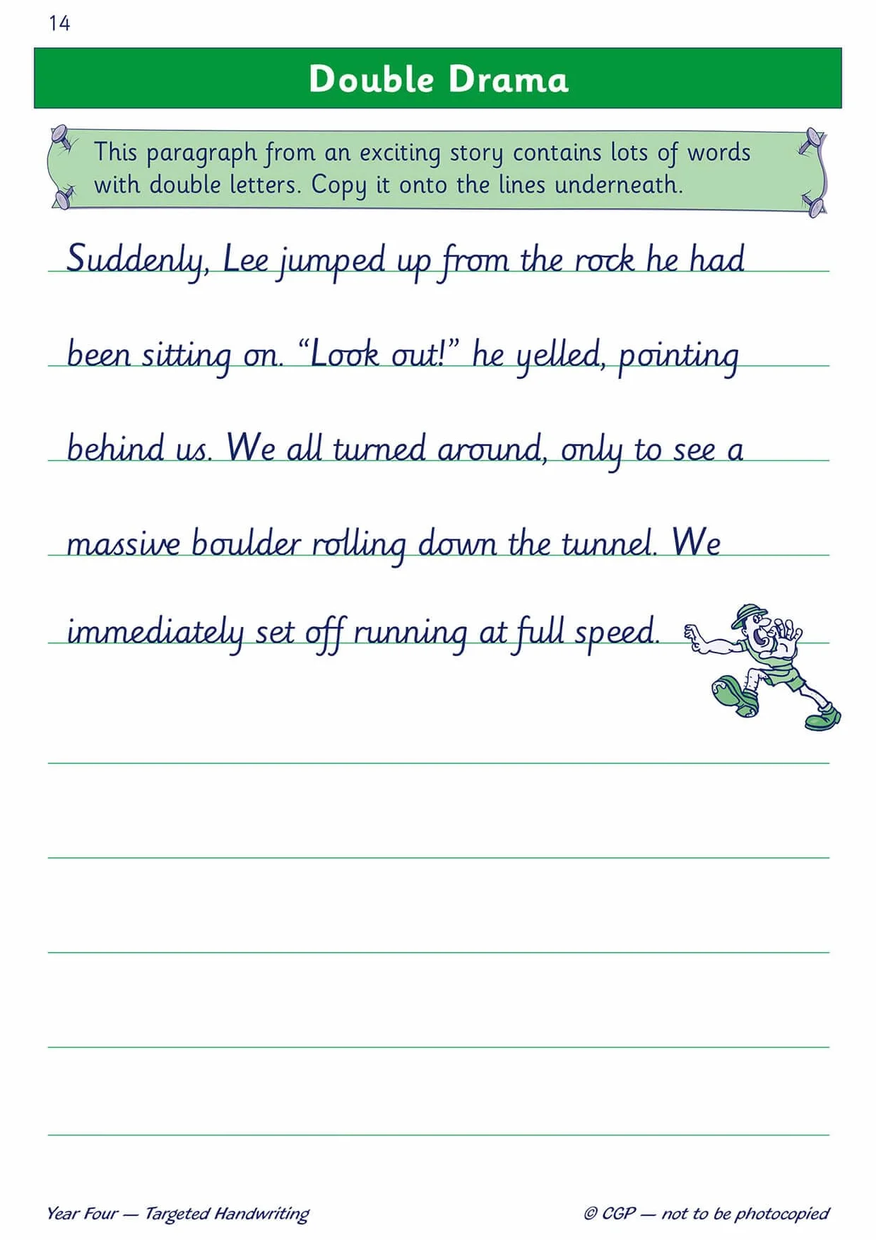 KS2 English Year 4 Handwriting Targeted Practice Book