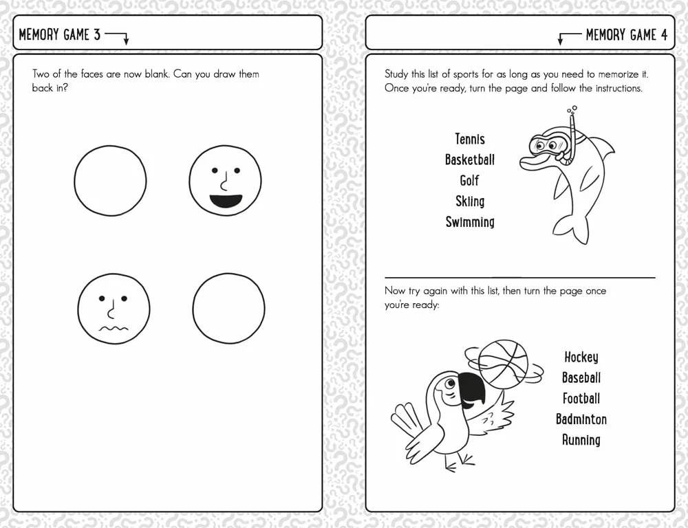 Memory Games for Clever Kids®: More than 70 puzzles to boost your brain power