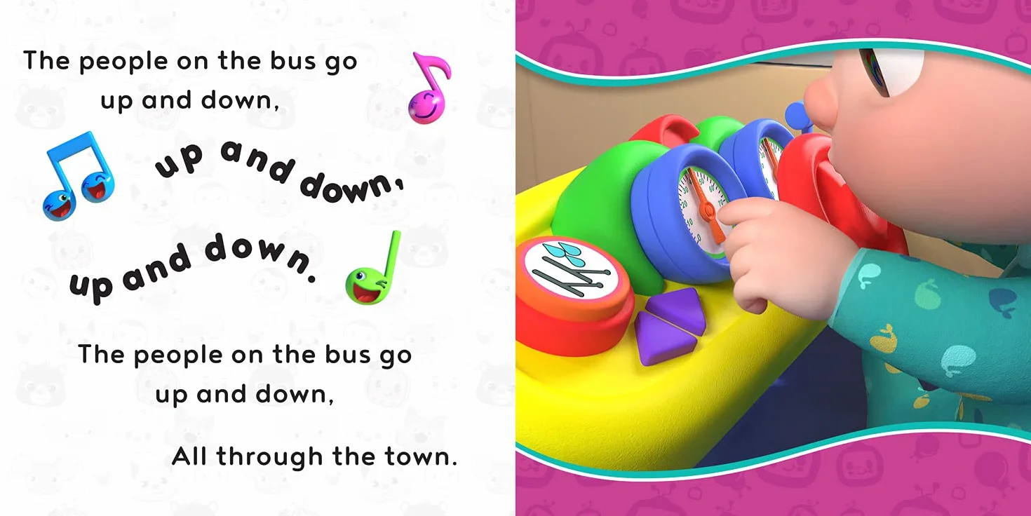 CoComelon Sing-Song: Wheels on the Bus: Sing along to the classic nursery rhyme in this cute illustrated board book for children aged 1, 2, 3 and 4 years