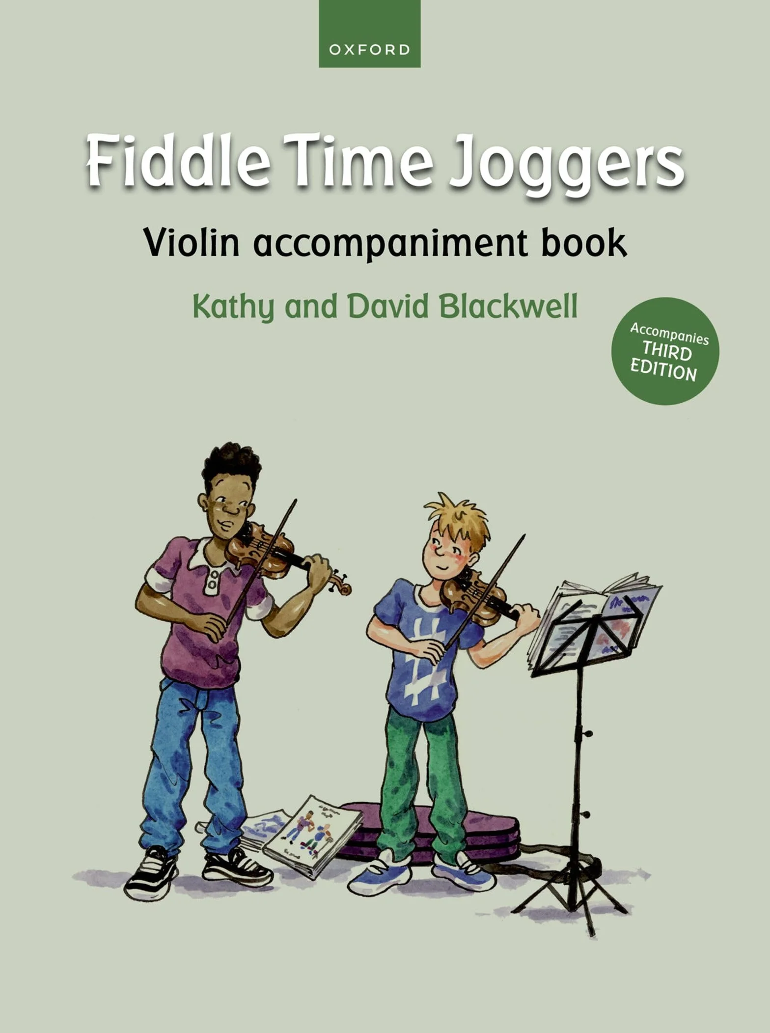 Fiddle Time Joggers Violin Accompaniment Book (for Third Edition): Accompanies Third Edition