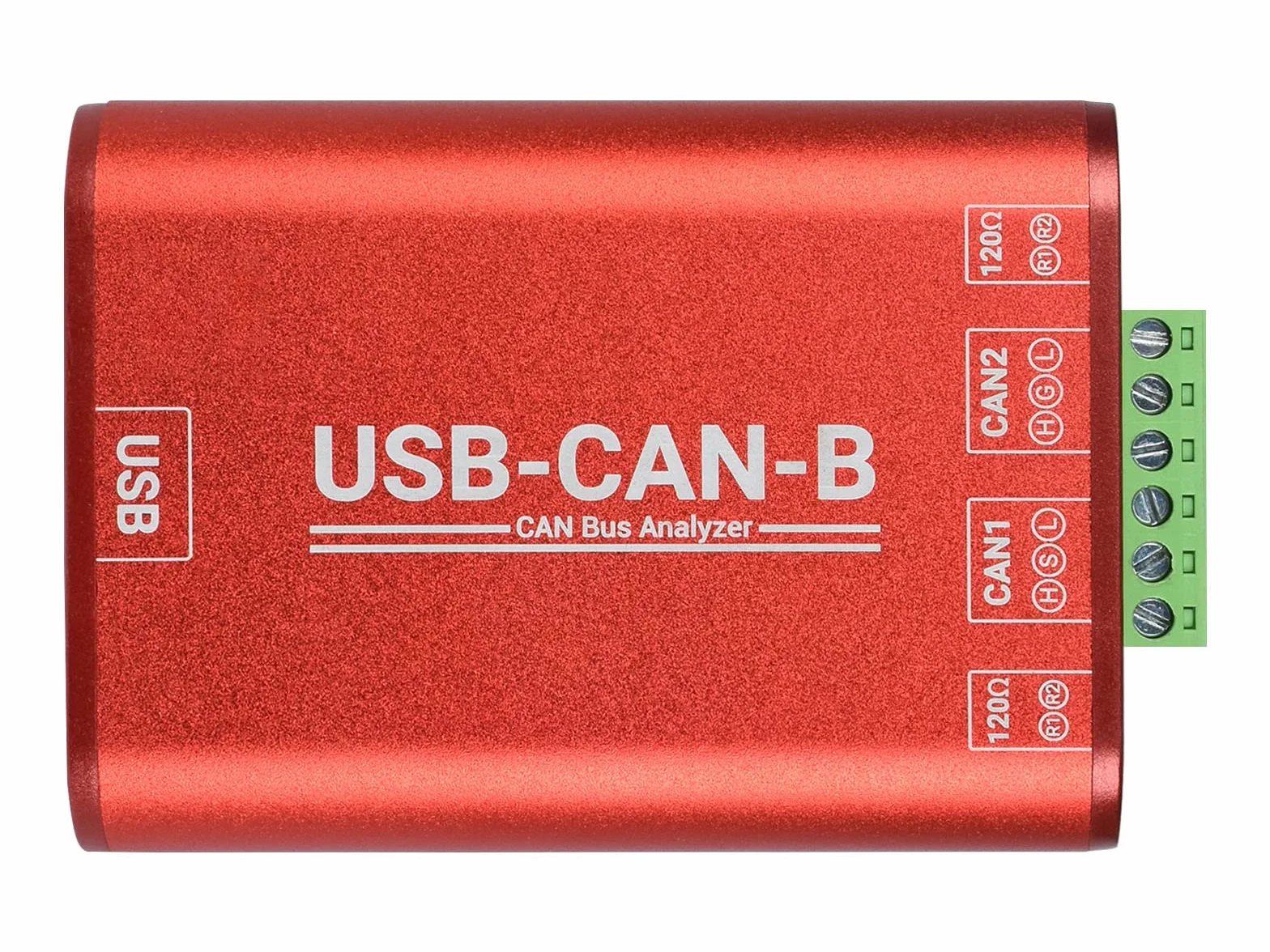 Waveshare USB to CAN Adapter Dual-Channel CAN Analyzer Industrial Isolation Support Windows and Linux