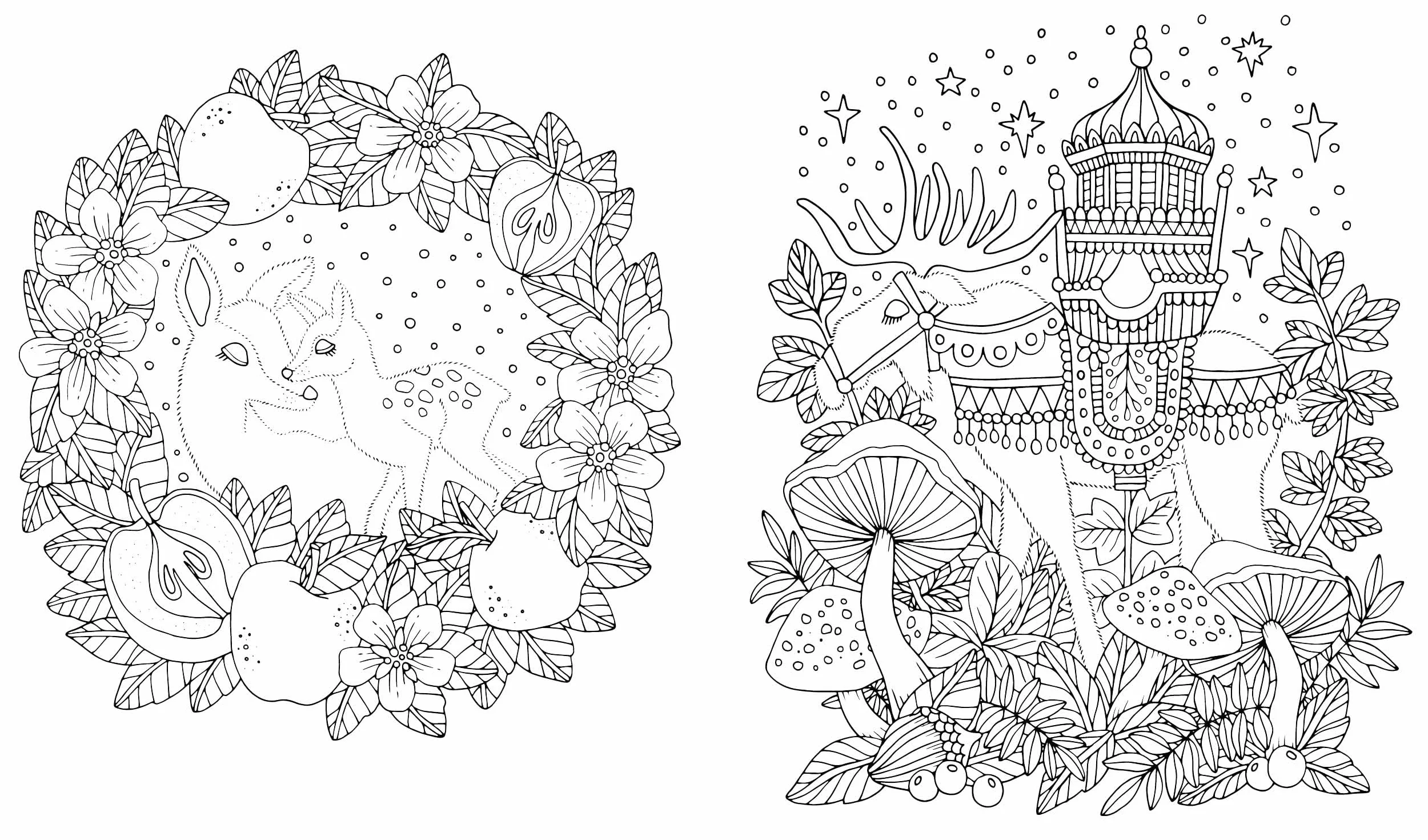 Fairy Tales & Folklore Coloring Book: A Magical Journey Inspired by Scandinavian Fables