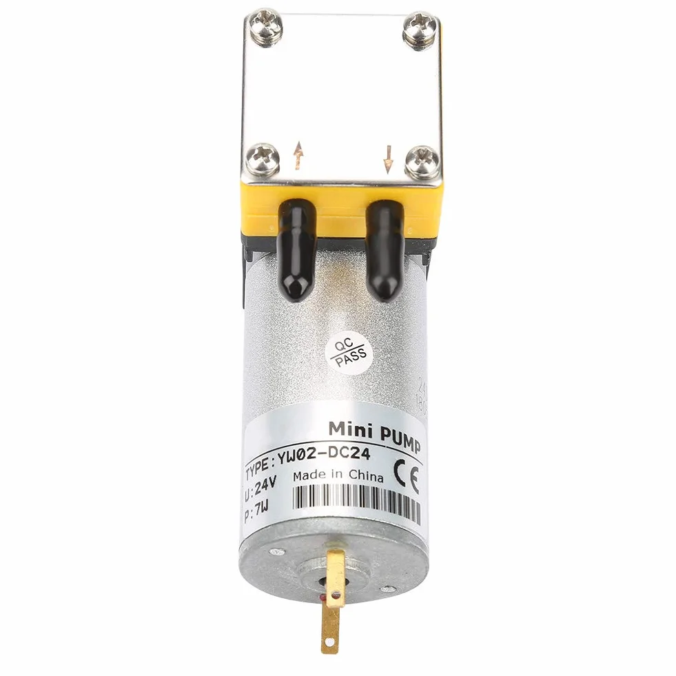 12V 0,4-1L / min mikro-powietrzna pompa próżniowa miniaturowy elektryczny silnik prądu stałego membranowa pompa próżniowa próżniowa samozasysająca pompa wodna do sprzętu ciekłego powietrza