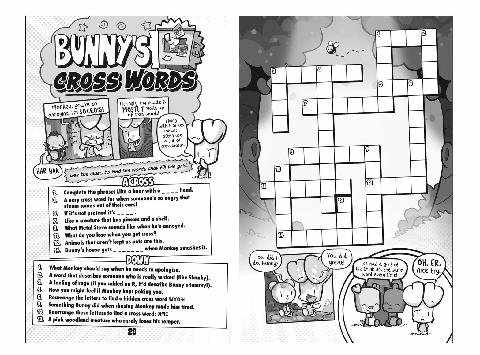 Bunny vs Monkey: The Whopping World of Puzzles (a Phoenix Comic Book, from the multi-million-selling creative genius Jamie Smart)
