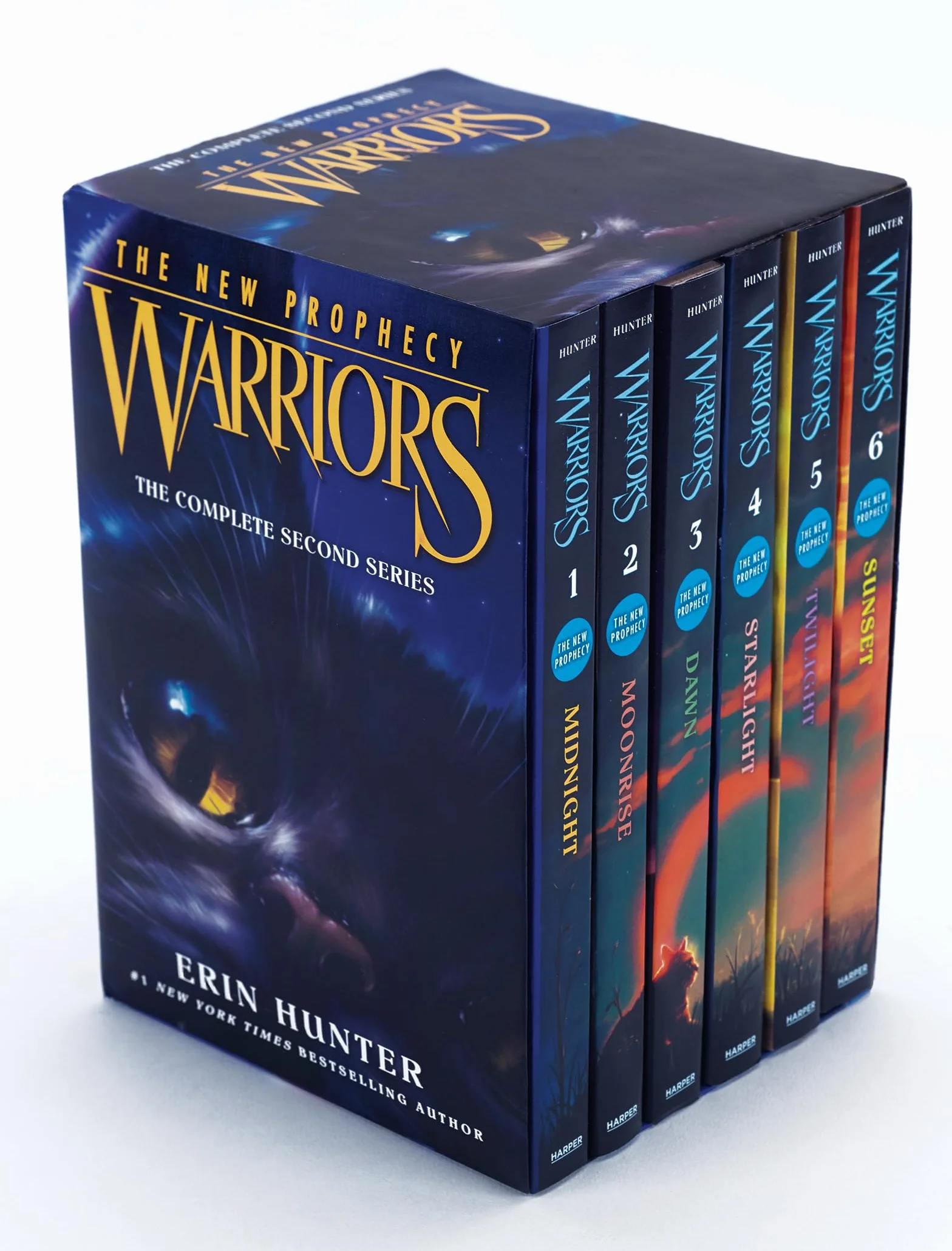 Warriors: The New Prophecy Set: The Complete Second Series: 1-6