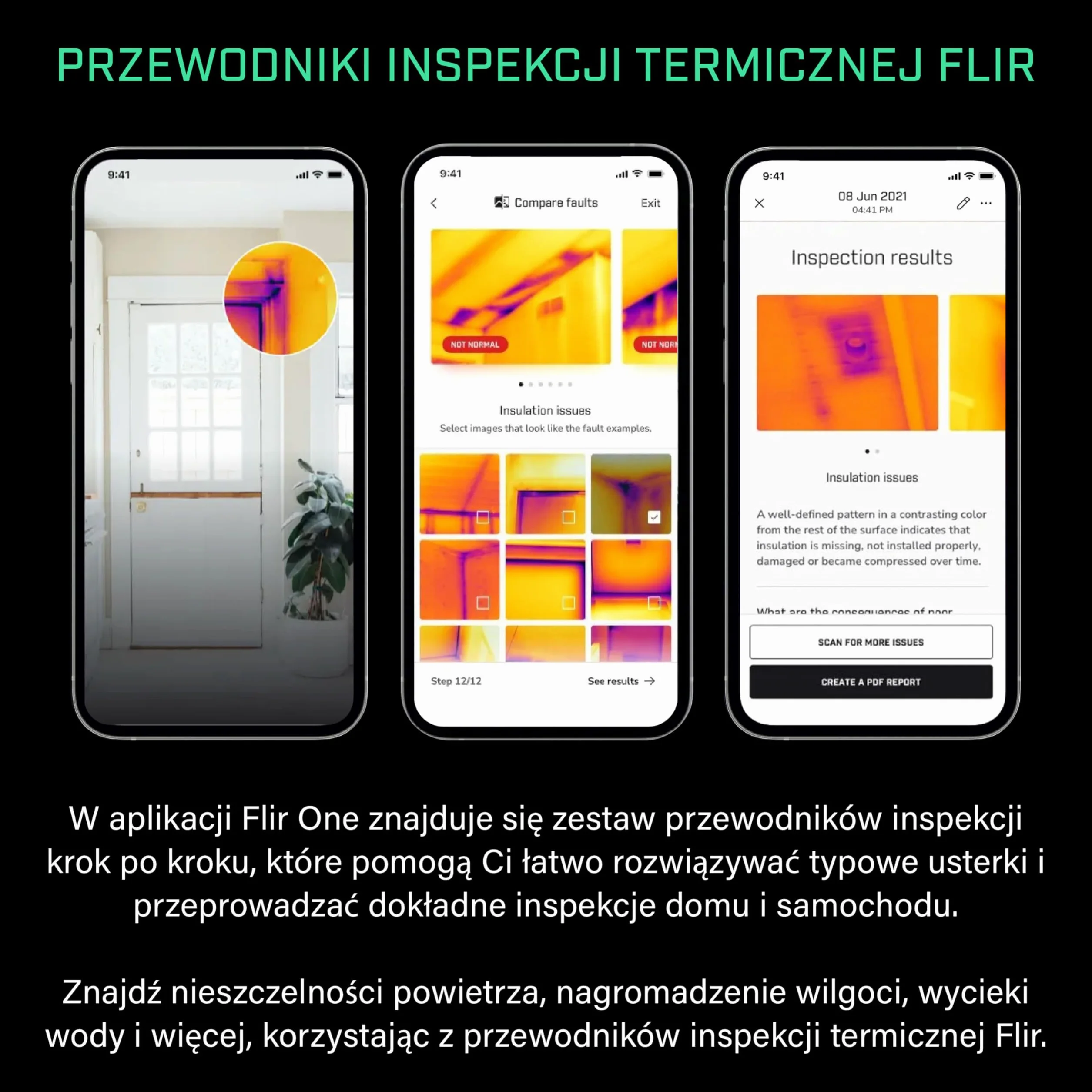 Flir One Kamera Termowizyjna Do Smartfonów iOS iPhone 15 USB-C 240x180 Superrozdzielczość