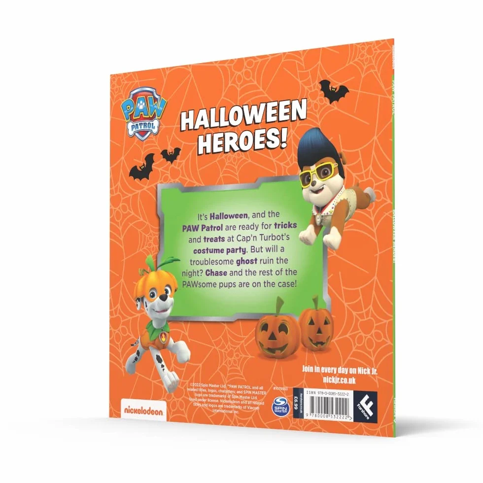 PAW Patrol Picture Book – Halloween Heroes!: The perfect gift to celebrate Halloween 2025! A funny, illustrated story book for children aged 2, 3, 4, 5 years.