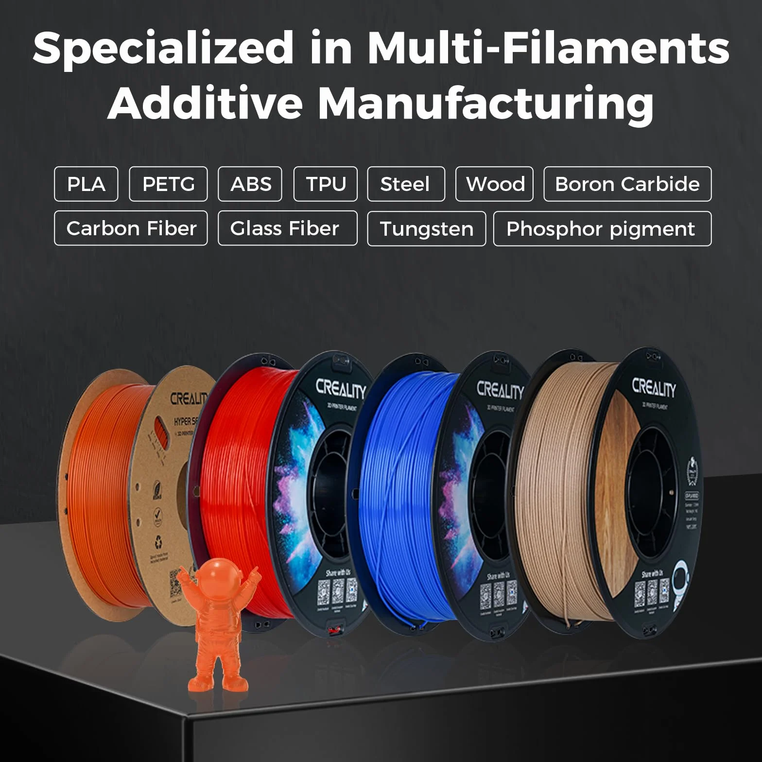 Creality K2/K2 Plus/Hi Silicon Carbide Nozzle, ulepszenia x Phaetus Unicorn Quick-Swap Hotend Nozzles, oficjalne akcesoria do drukarki 3D High Flow, specjalizujące się w drukowaniu wielofilamentowym