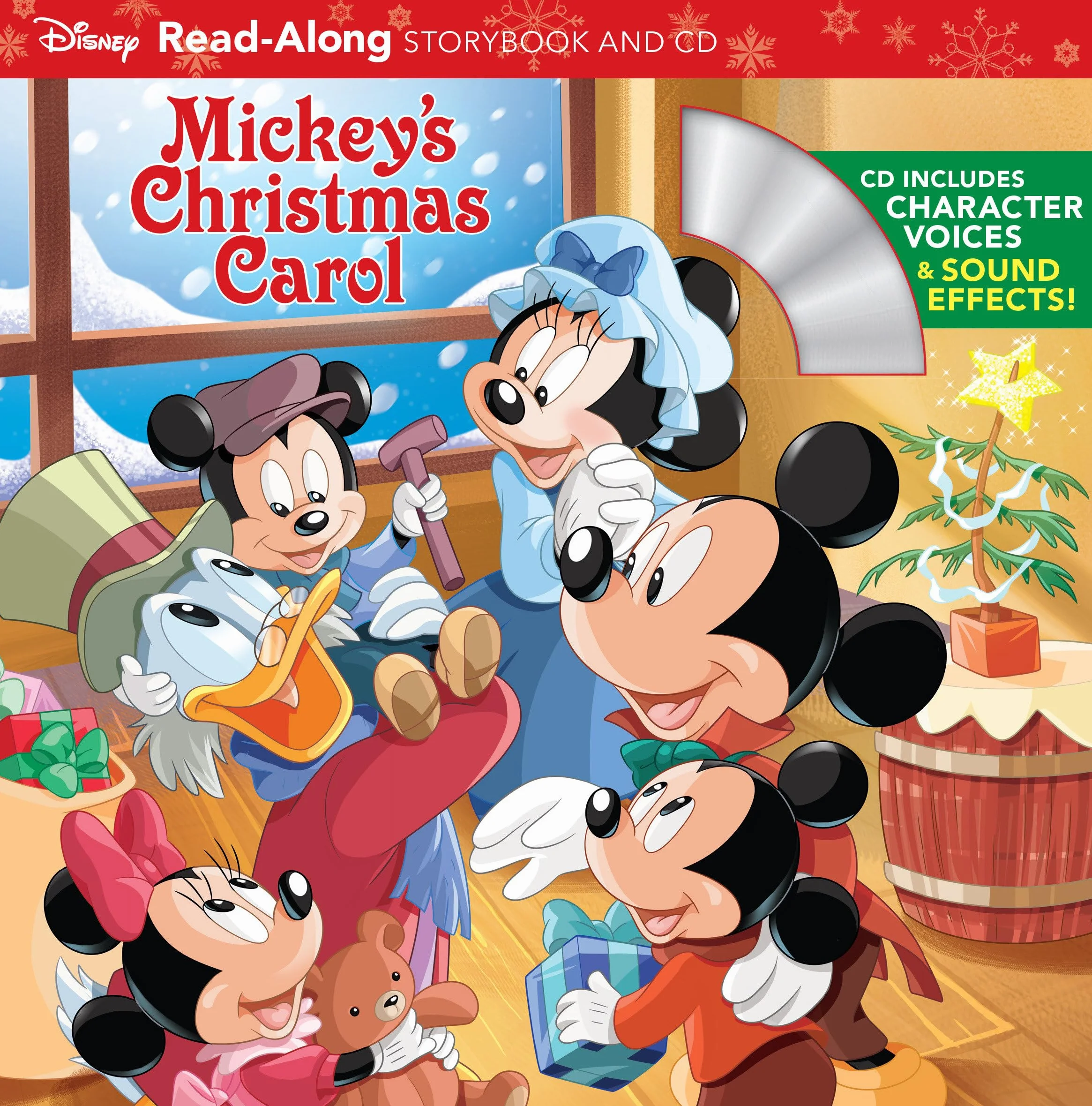 Mickey's Christmas Carol ReadAlong Storybook and CD