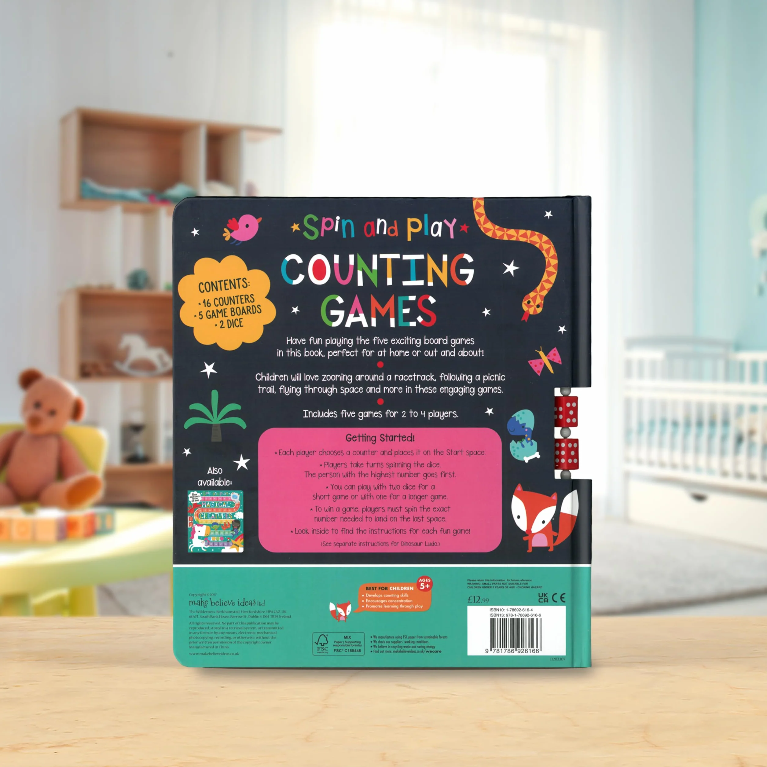 Spin and Play Counting Games