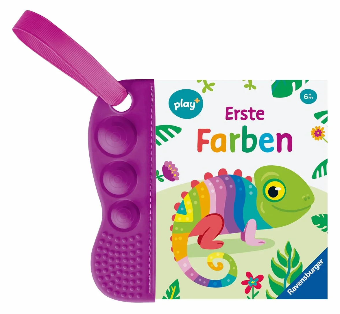 Play+ flip&pop Erste Farben - ab 6 Monate: Mein allererstes Beißbuch