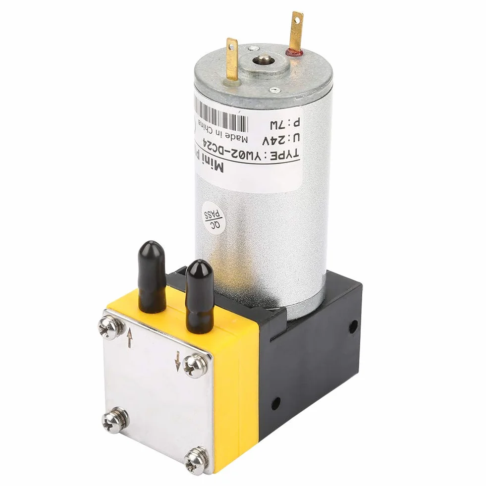12V 0,4-1L / min mikro-powietrzna pompa próżniowa miniaturowy elektryczny silnik prądu stałego membranowa pompa próżniowa próżniowa samozasysająca pompa wodna do sprzętu ciekłego powietrza