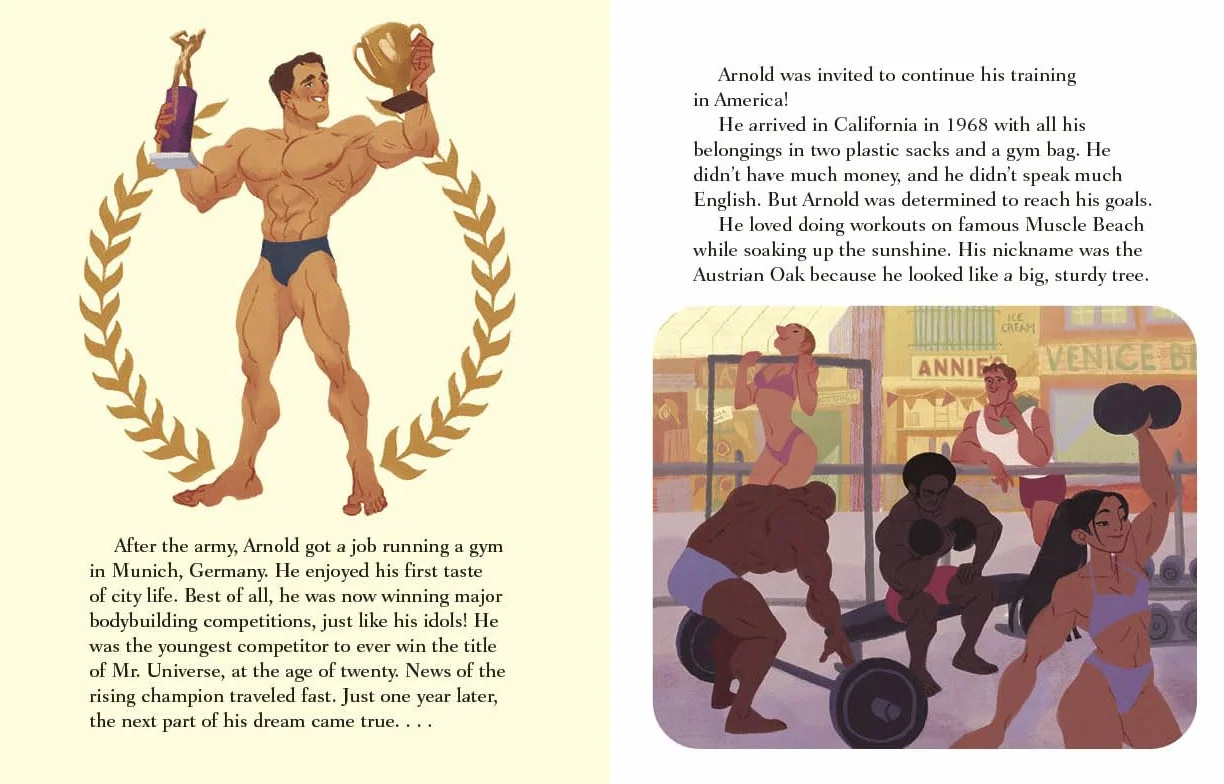 Arnold Schwarzenegger: A Little Golden Book Biography