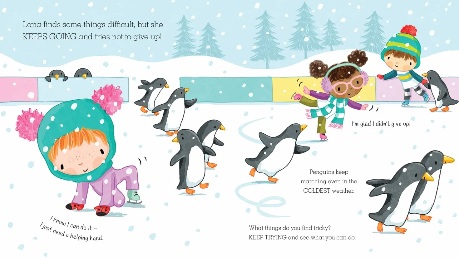 I Try: A new illustrated children’s book for building resilience, confidence and a growth mindset