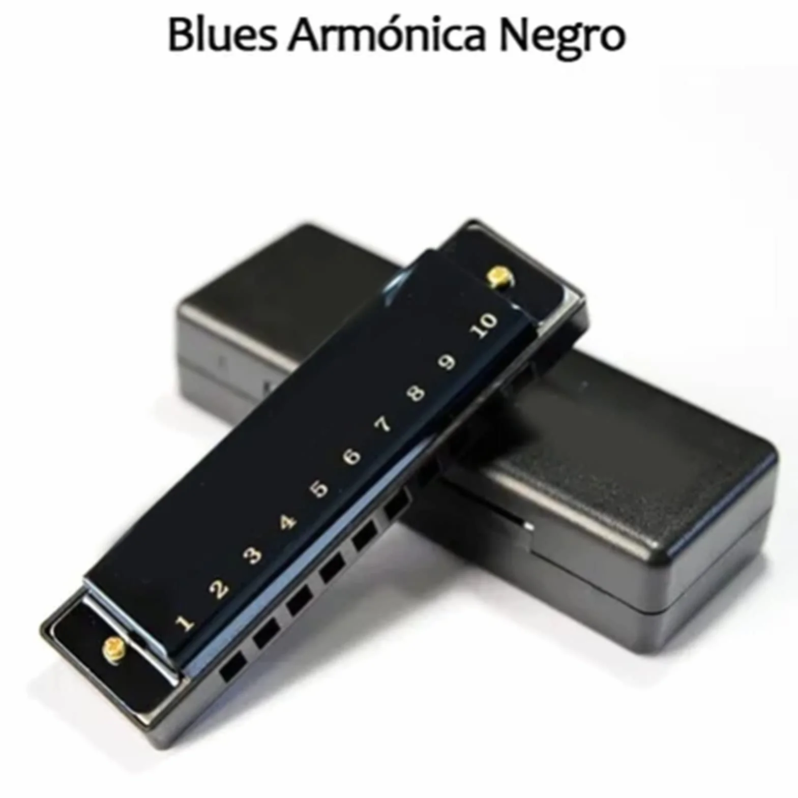 Harmonijka Ustna z 10 Otworami w Pełnej Skali Deluxe Harmonijka Ustna do Występów dla Początkujących, Dorosłych, dla Dzieci