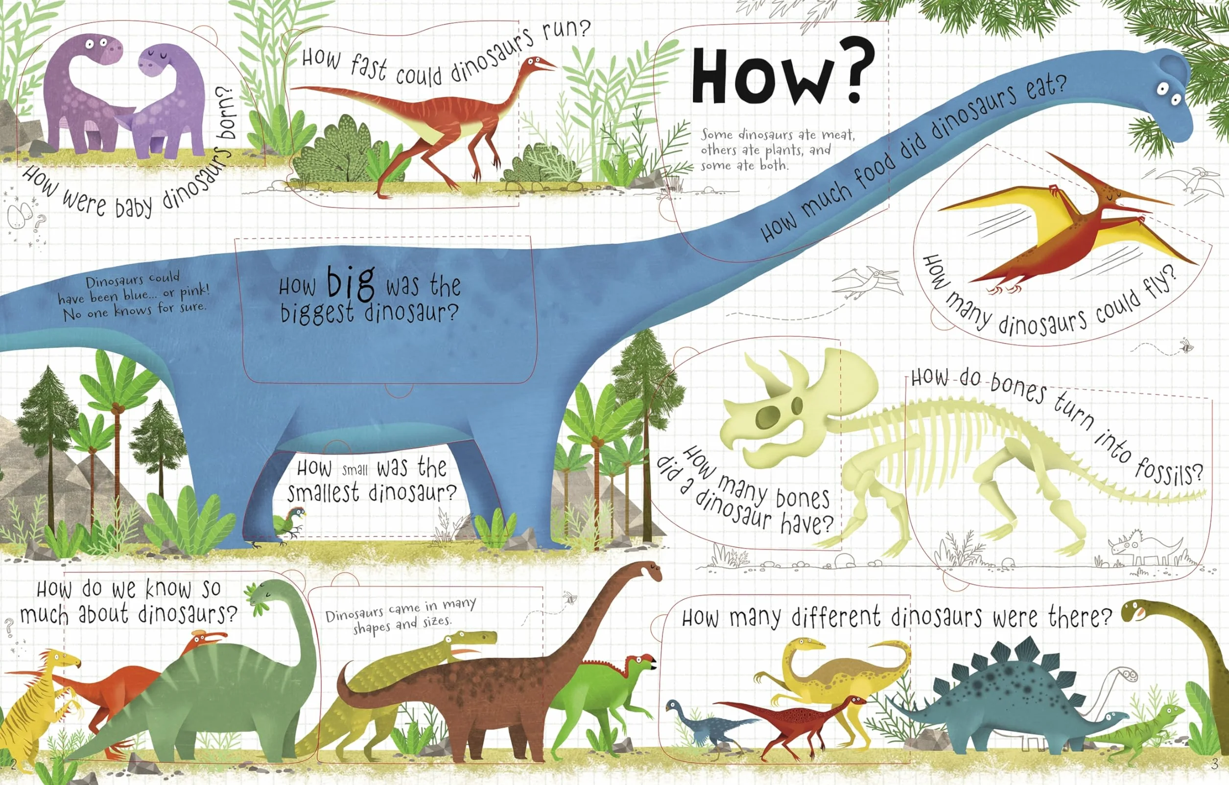 Lift-the-flap Questions and Answers about Dinosaurs (Lift-the-Flap Questions and Answert): 1 (Questions & Answers)