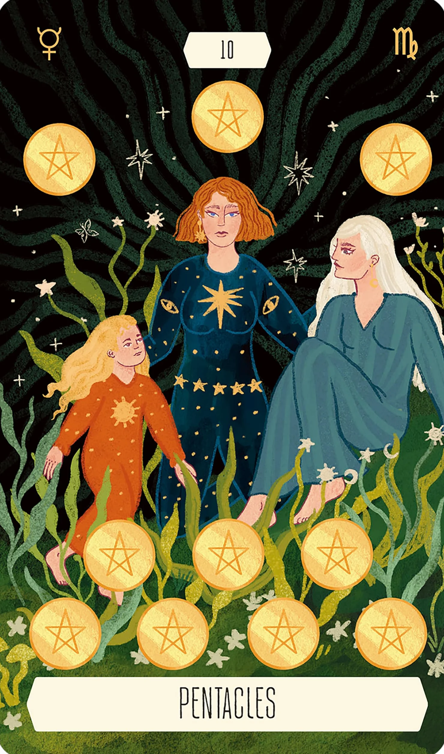 Zodiac Tarot In A Tin