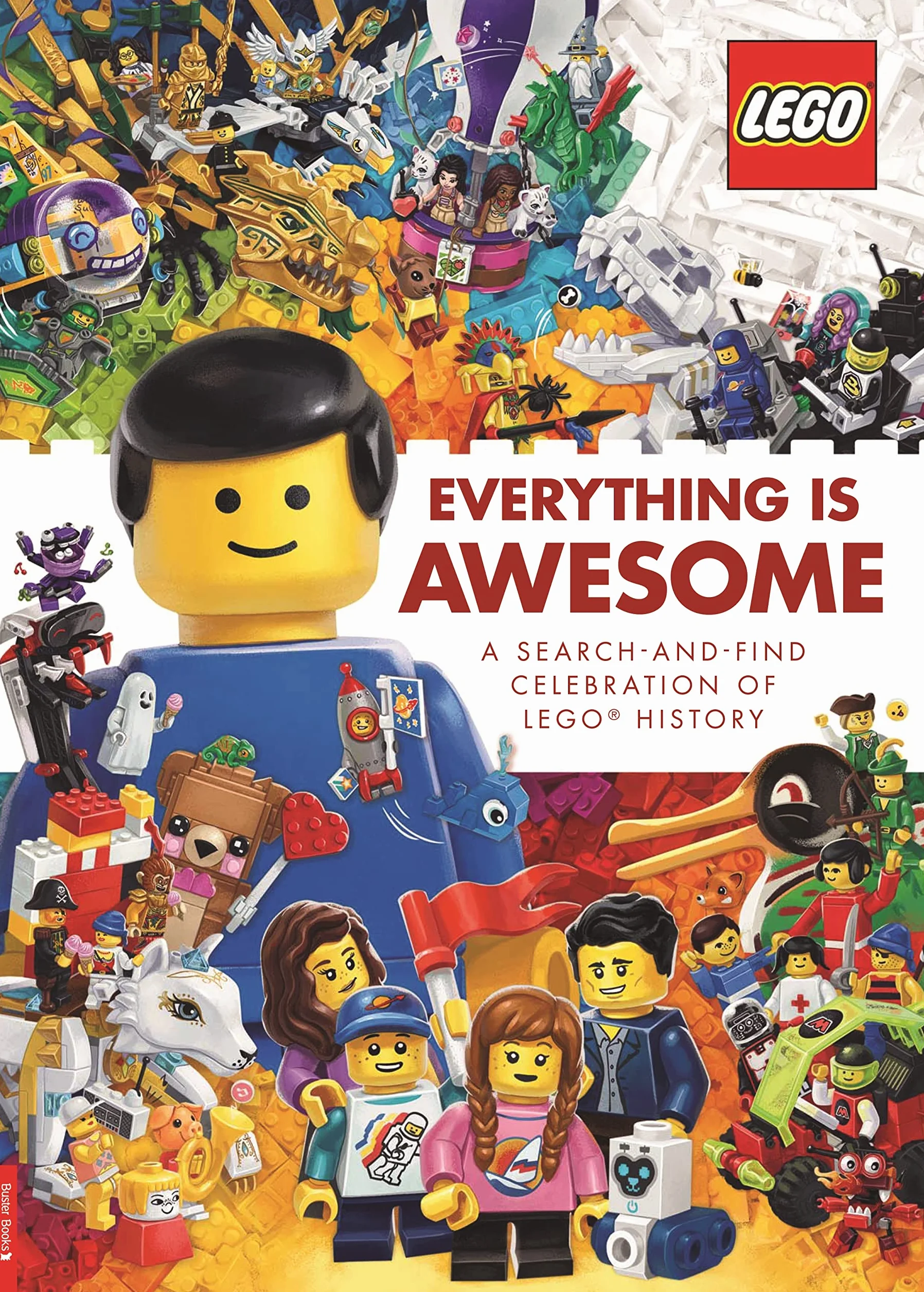 LEGO® Books: Everything is Awesome: A Search and Find Celebration of LEGO® History